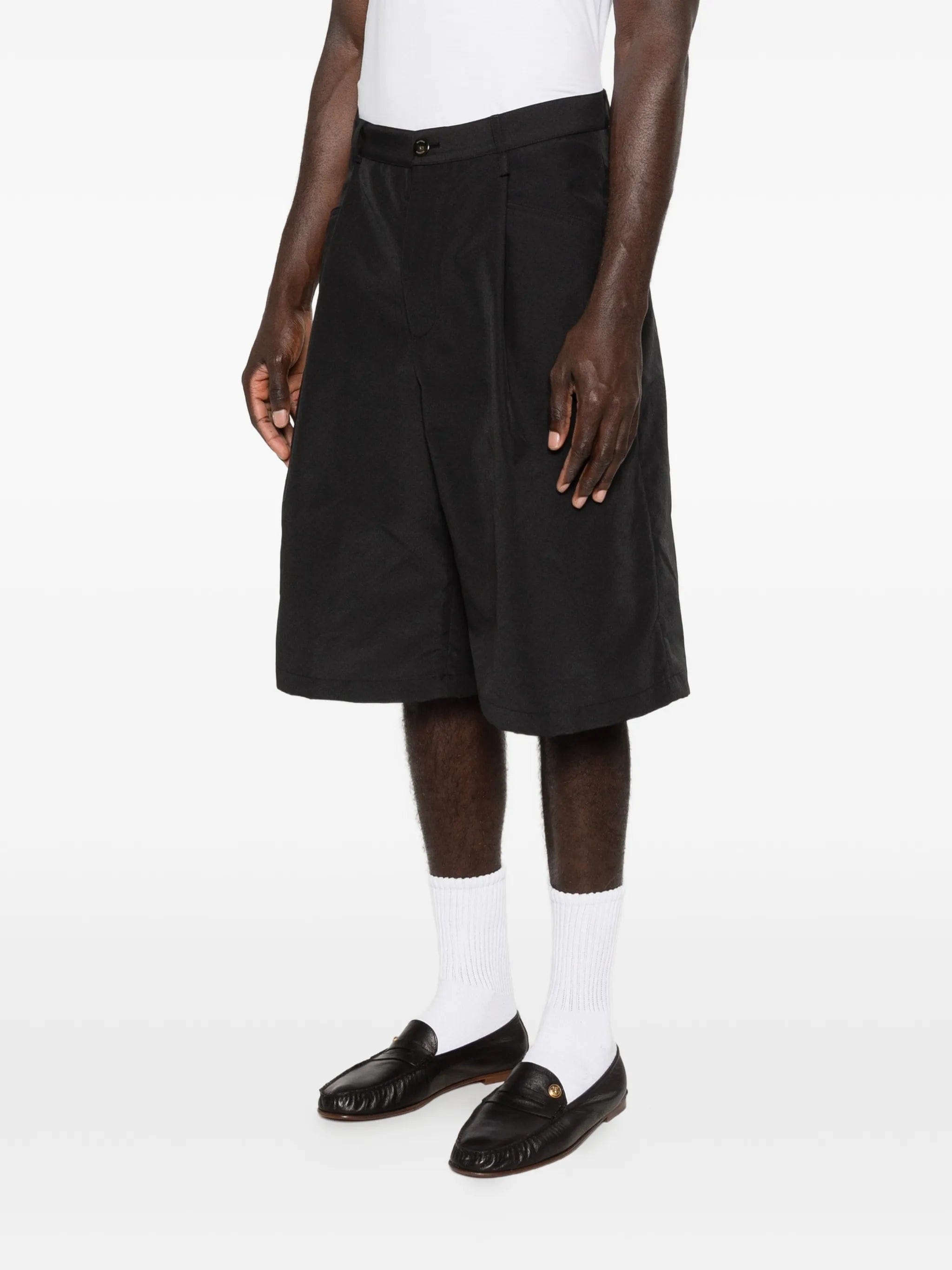 Willy Chavarria Chilango pleated shorts