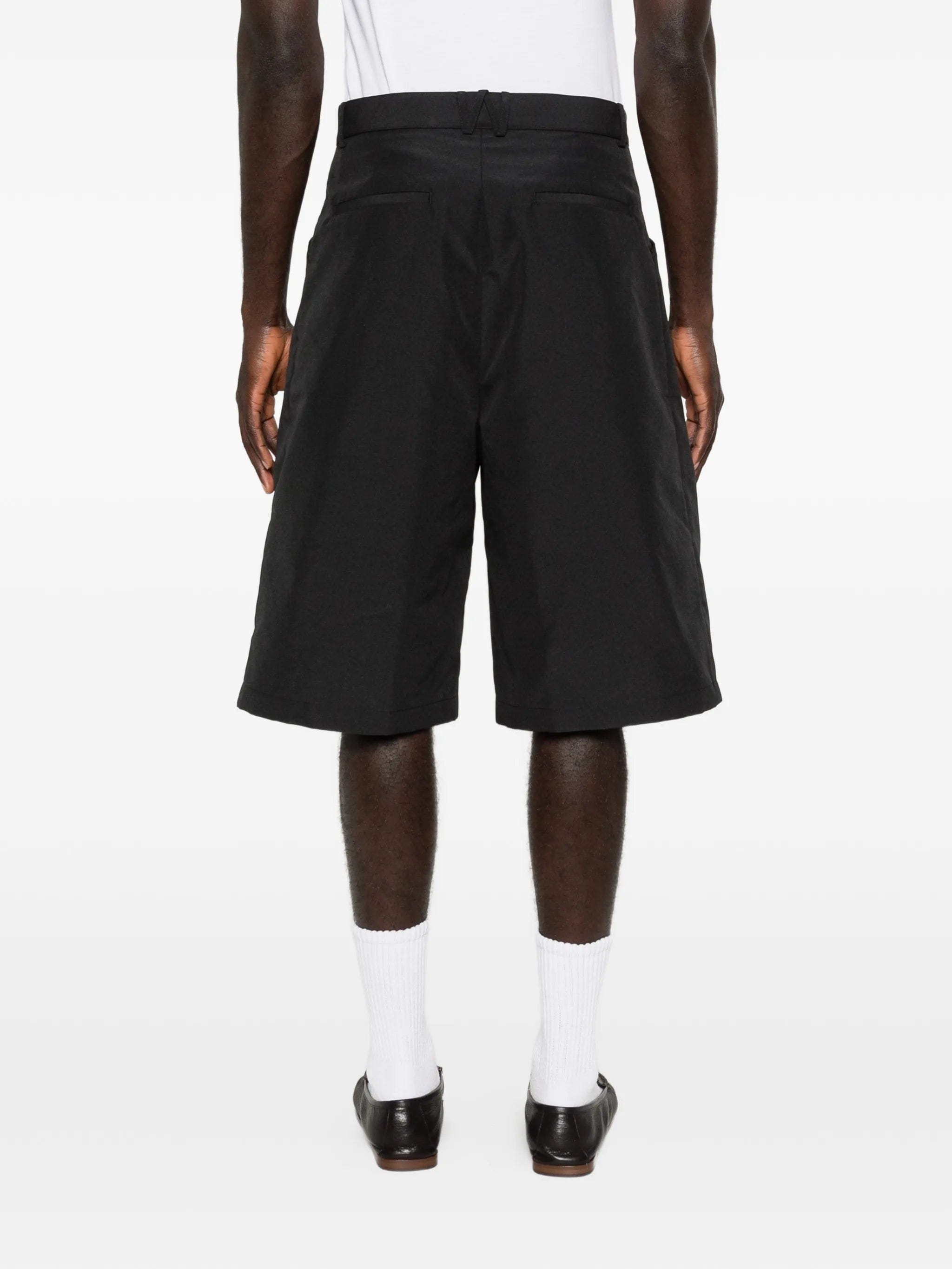 Willy Chavarria Chilango pleated shorts