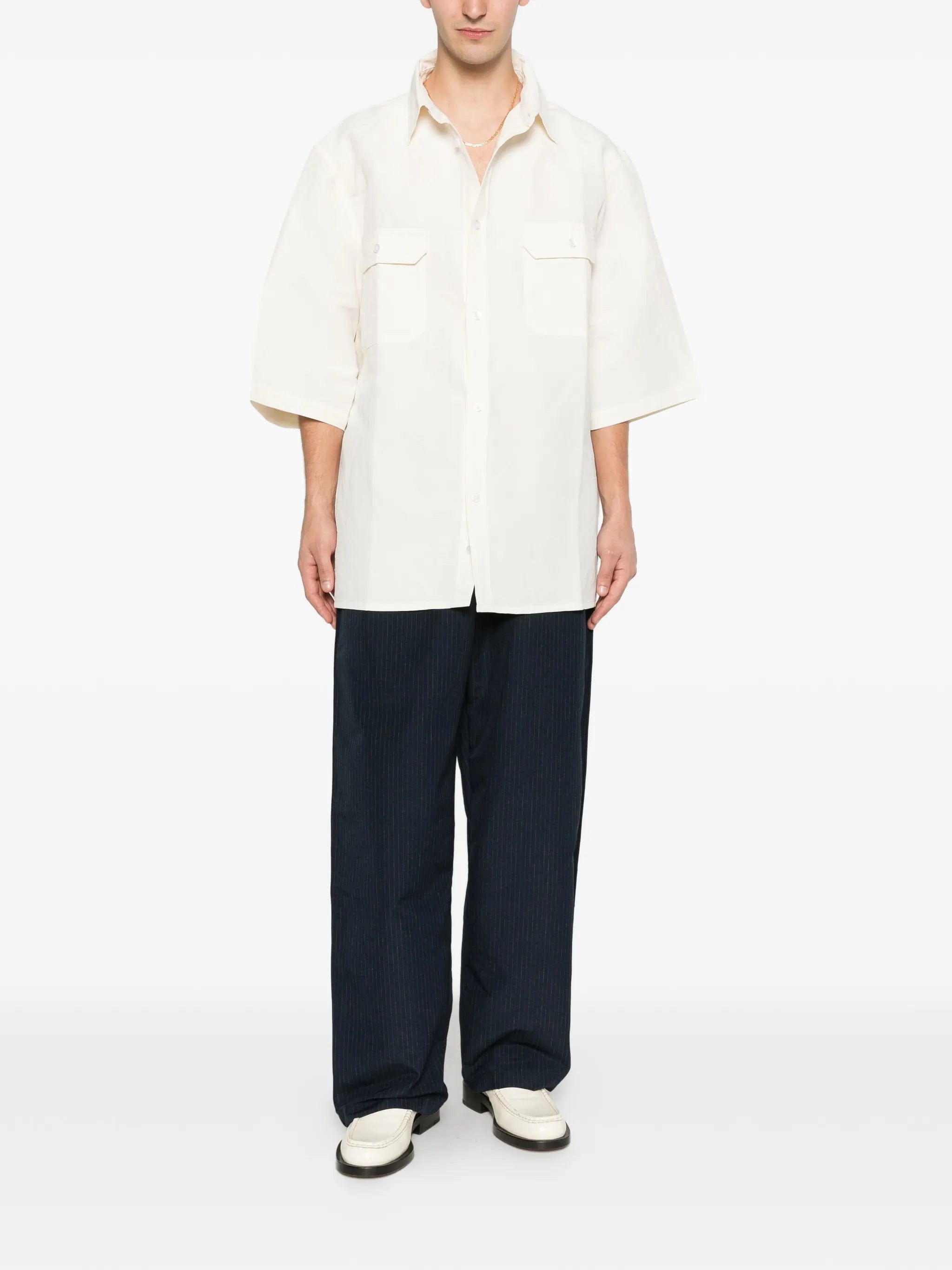 Willy Chavarria flap pockets shirt