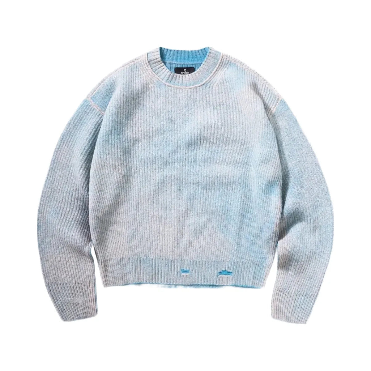 REVERSIBLE Represent Reversible Fade Out Sweater Cloud