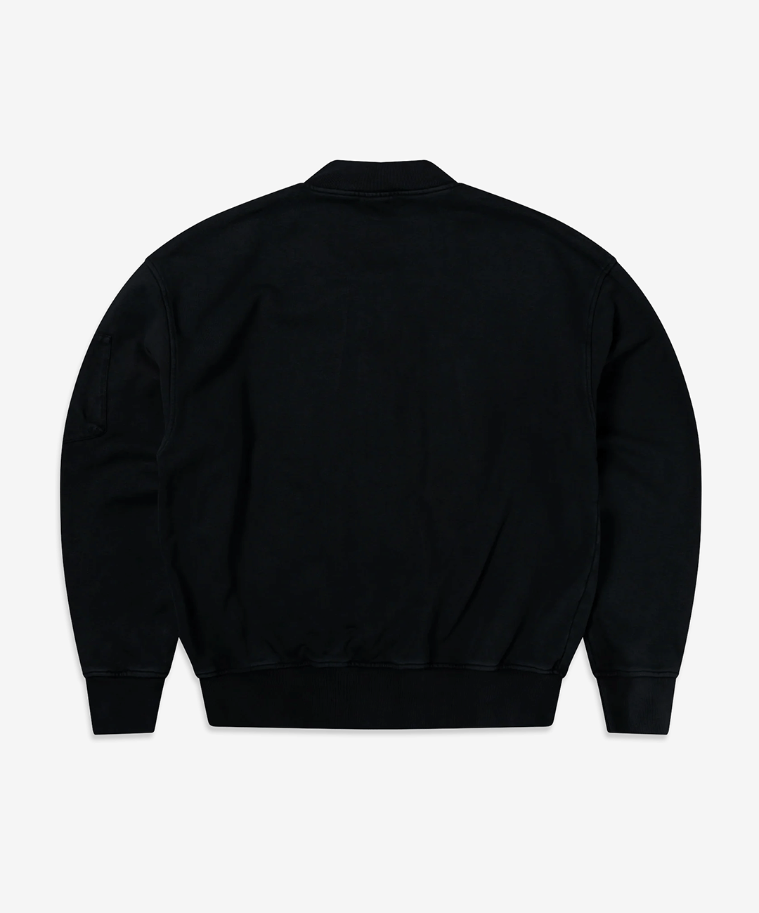 Aries | PREMIUM FADED TEMPLE BOMBER { BLACK