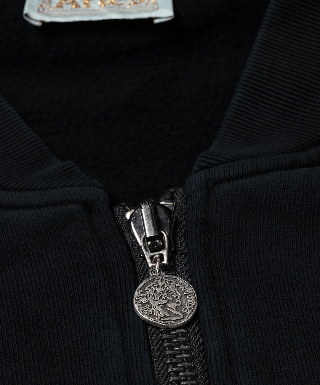 Aries | PREMIUM FADED TEMPLE BOMBER { BLACK