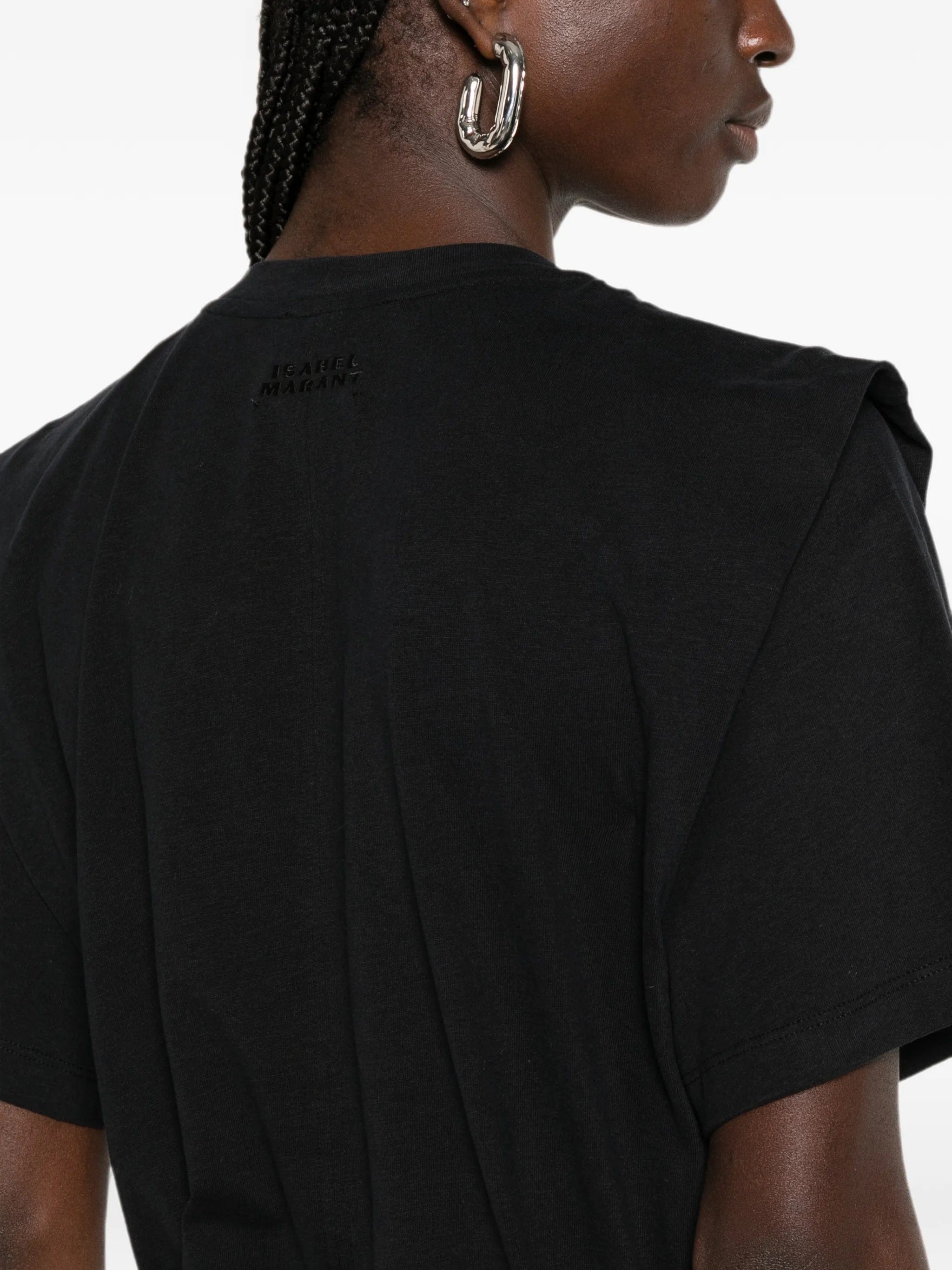 Isabel Marant Zelitos padded - shoulder T - shirt