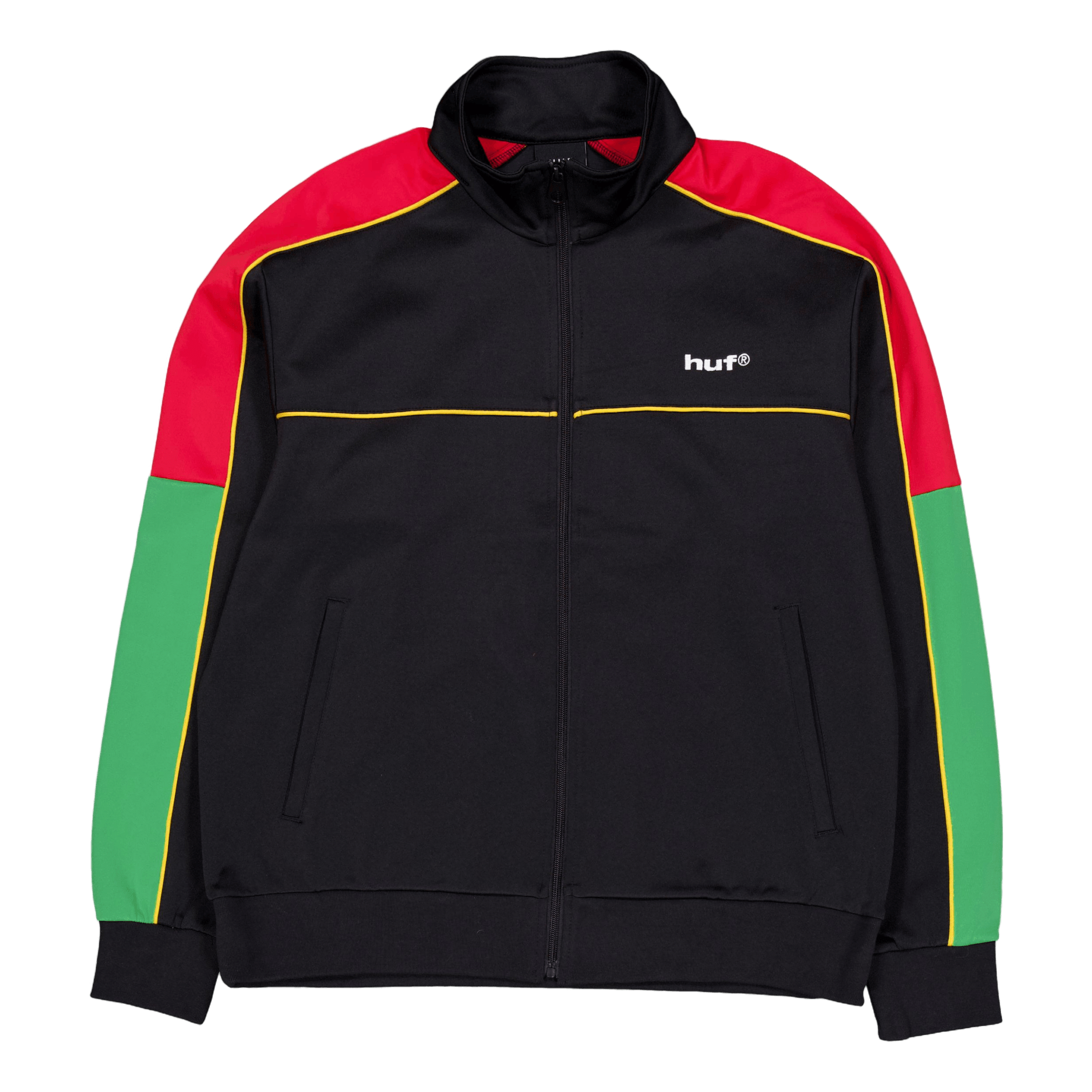 HUF Lexington Track Jacket Black