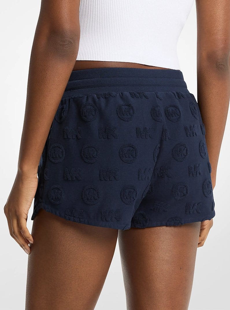 Logo Jacquard Terry Shorts