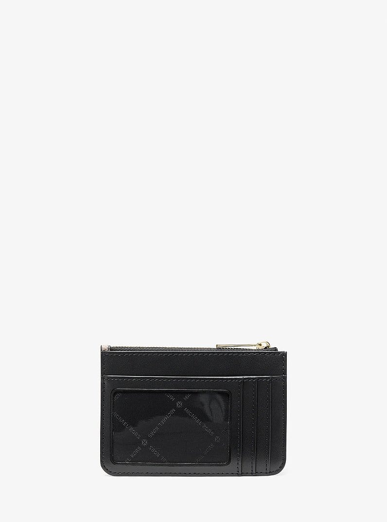 Jet Set Travel Small Printed Houndstooth Print Coin Pouch