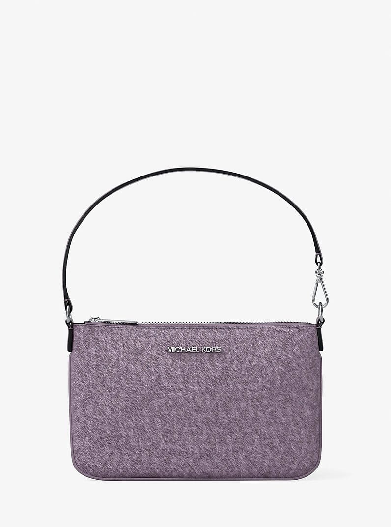 Jet Set Small Signature Logo Convertible Wristlet