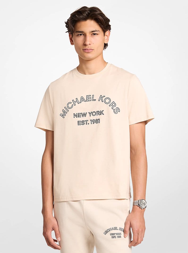 Graphic Logo Cotton Jersey T-Shirt
