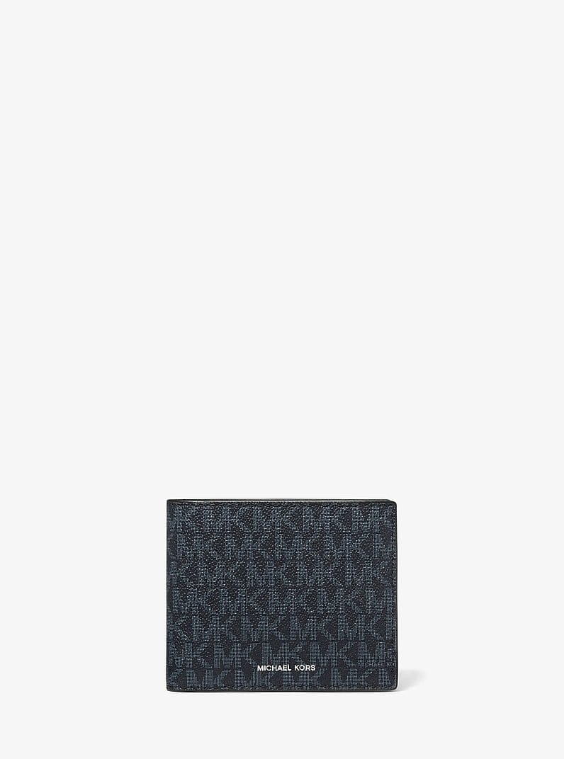 Cooper Logo Billfold Wallet With Coin Pouch
