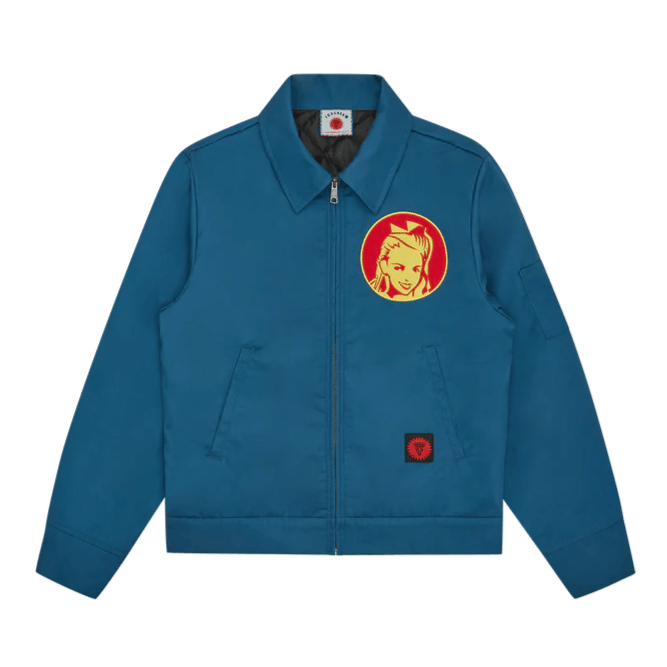 Icecream Waitress Work Jacket Dark Blue