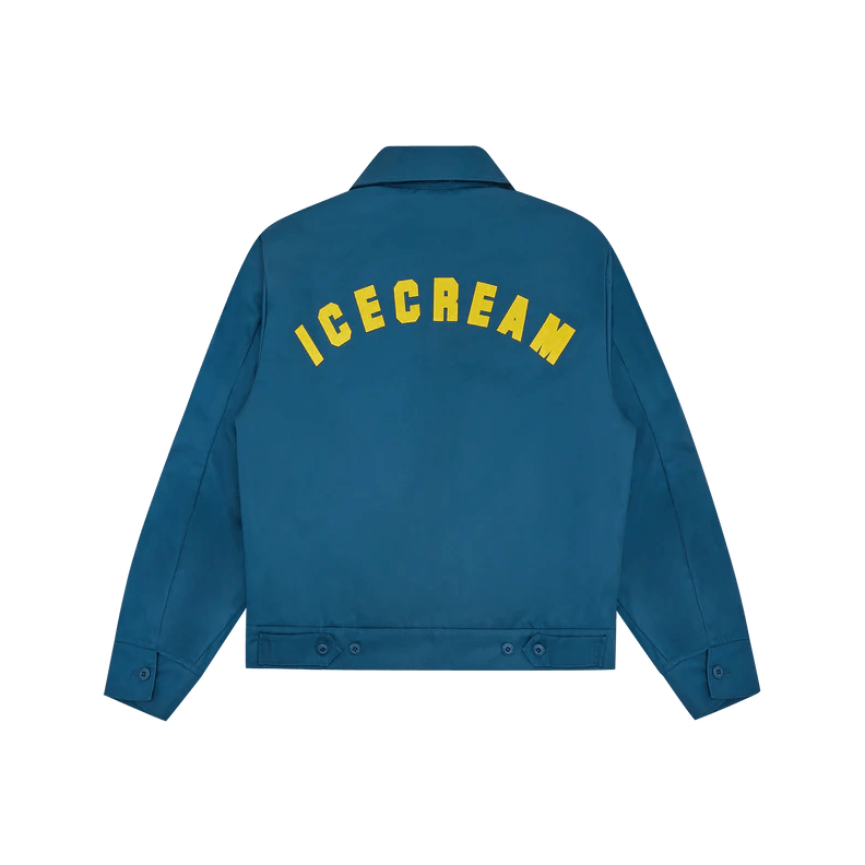 Icecream Waitress Work Jacket Dark Blue