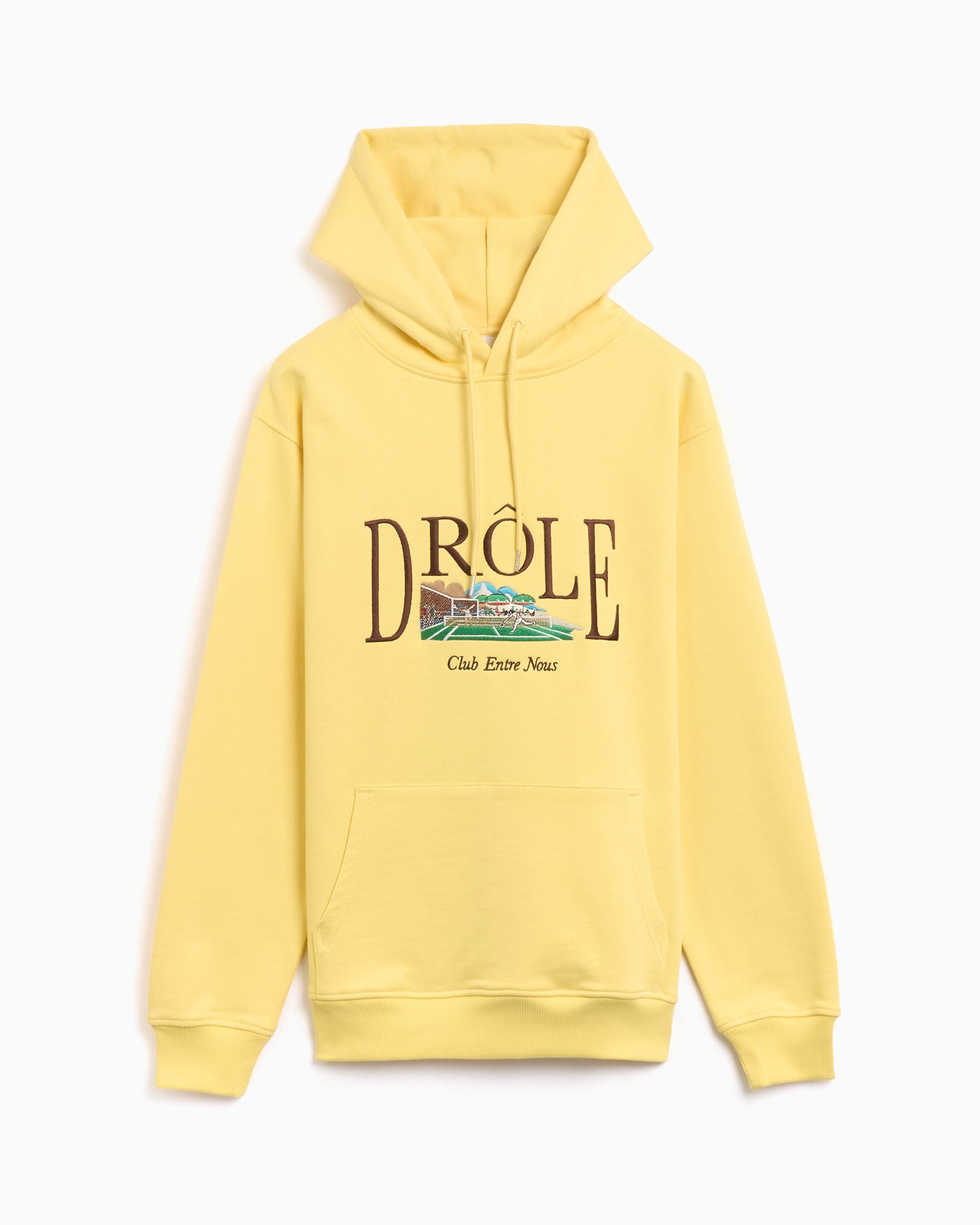 Drôle de Monsieur Sudadera con capucha Drôle de Monsieur Tennis Court Men's Hoodie para hombre