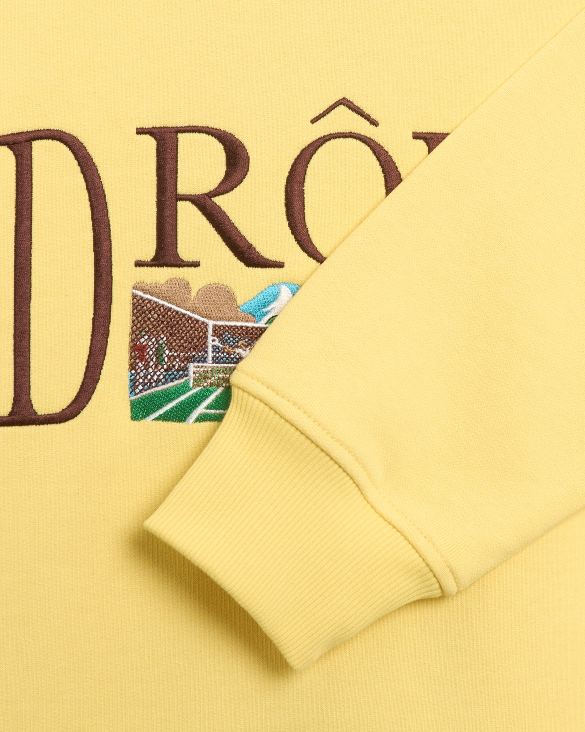 Drôle de Monsieur Sudadera con capucha Drôle de Monsieur Tennis Court Men's Hoodie para hombre