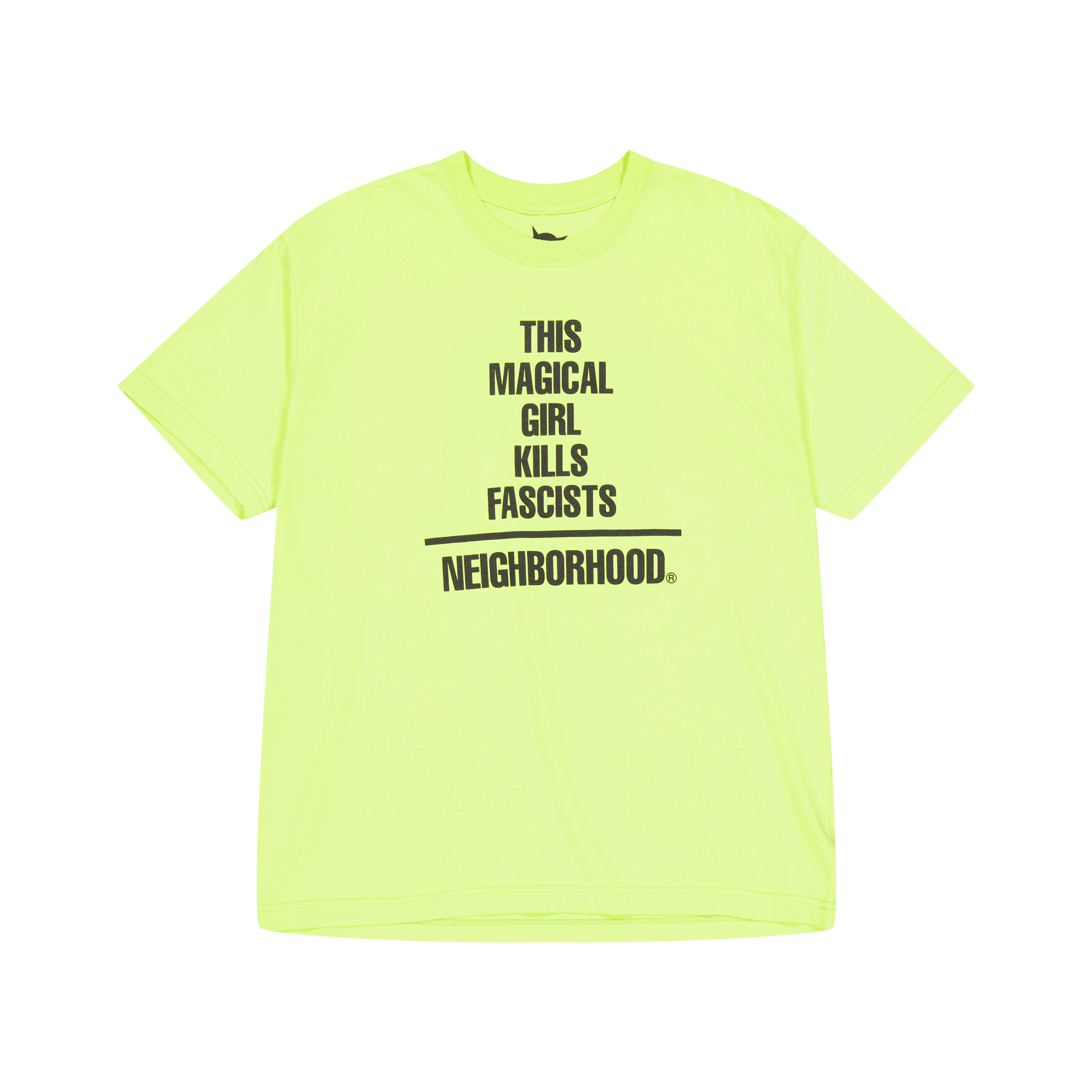 Neighborhood Nh × Jun Inagawa . T-Shirt Ss - 2 Neon Yellow