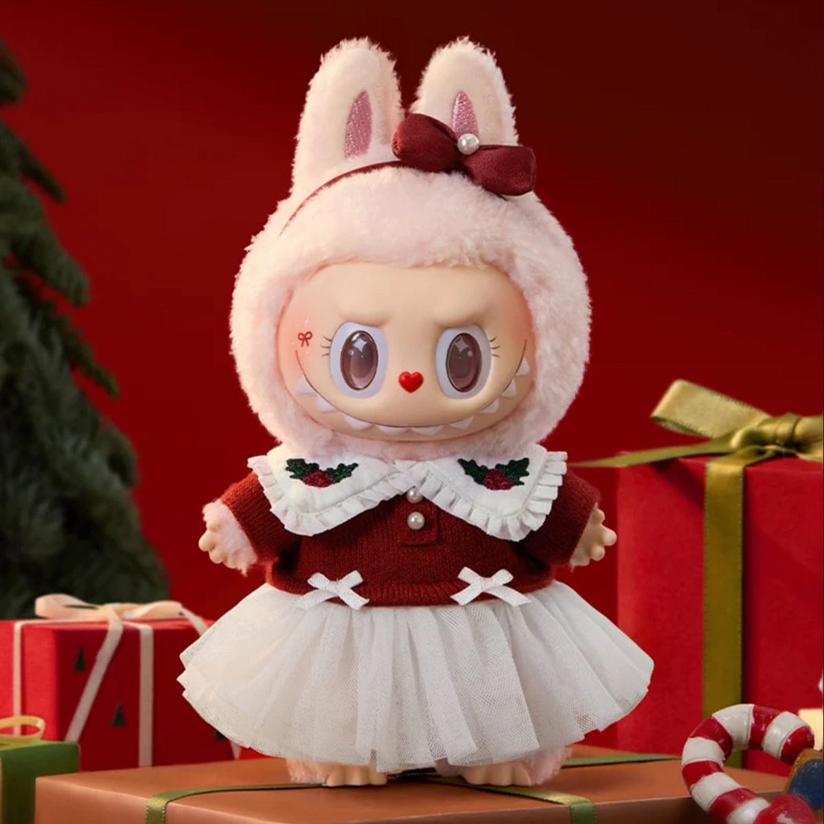 the monsters POP MART The Monsters LABUBU Mokoko Twinkly fairy tale Vinyl Plush Pendant