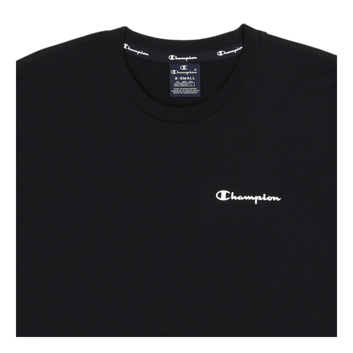 Champion Crewneck T - shirt Black Beauty
