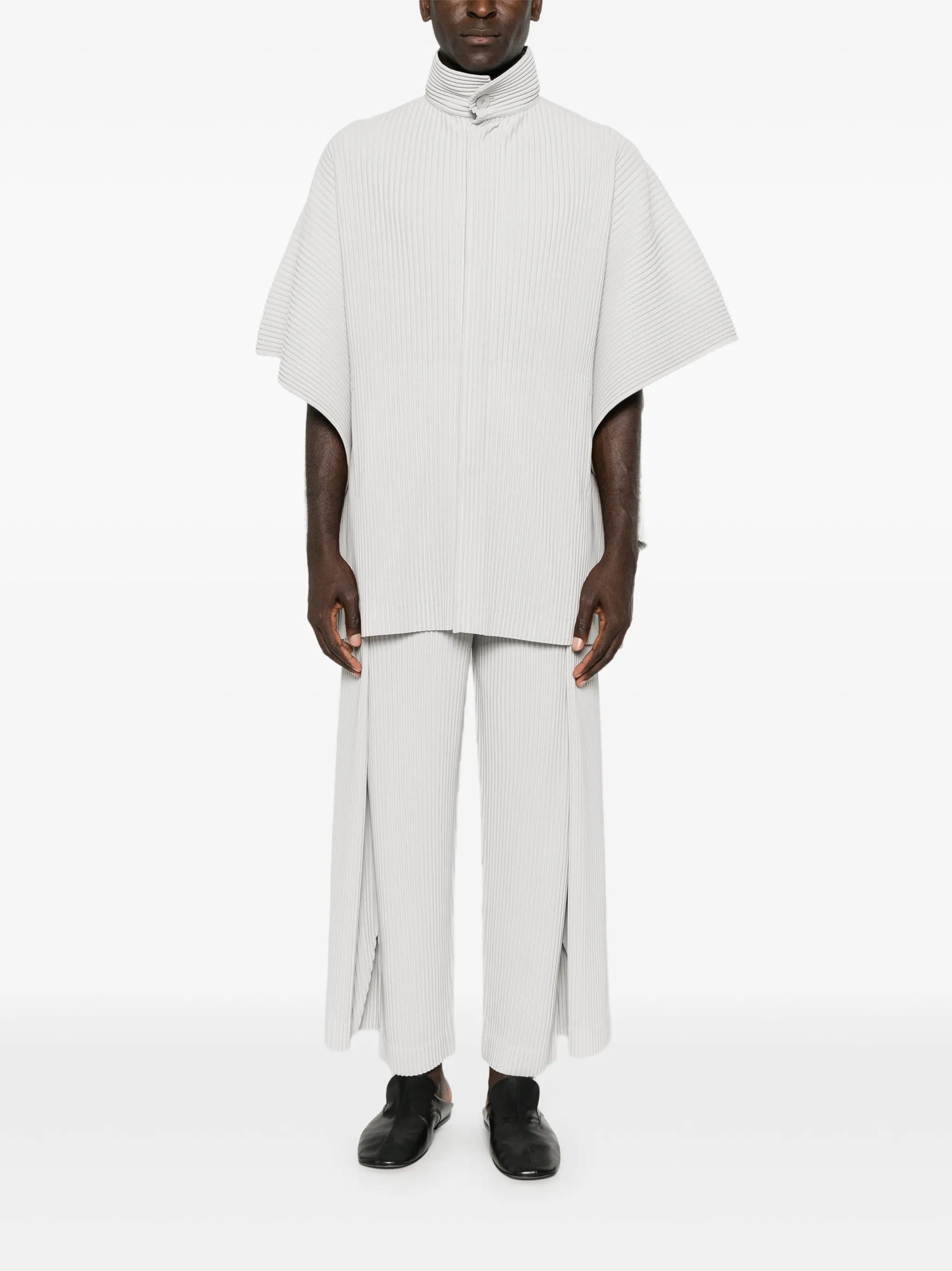Homme Plissé Issey Miyake Motion Blur pleated jacket