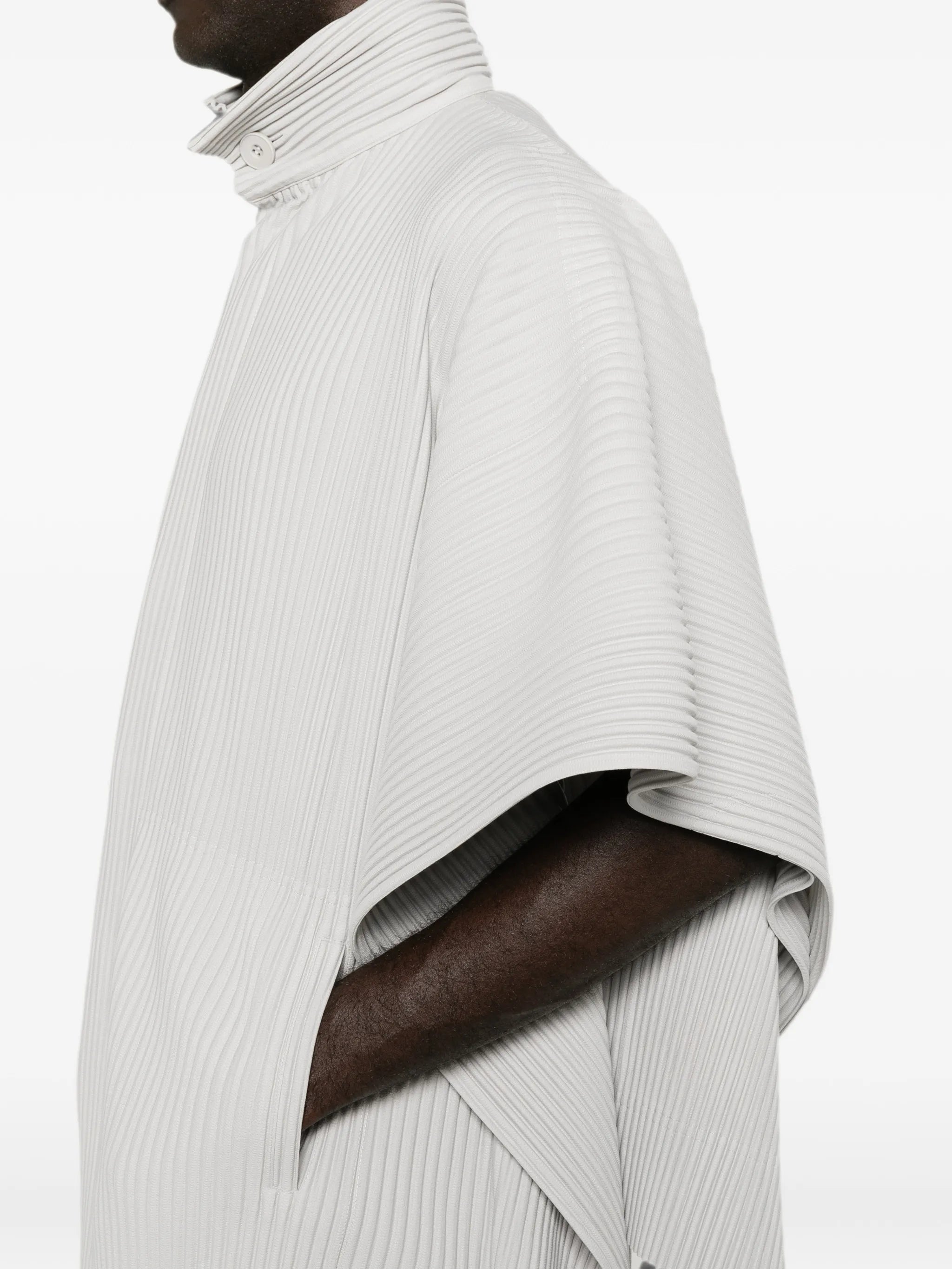 Homme Plissé Issey Miyake Motion Blur pleated jacket