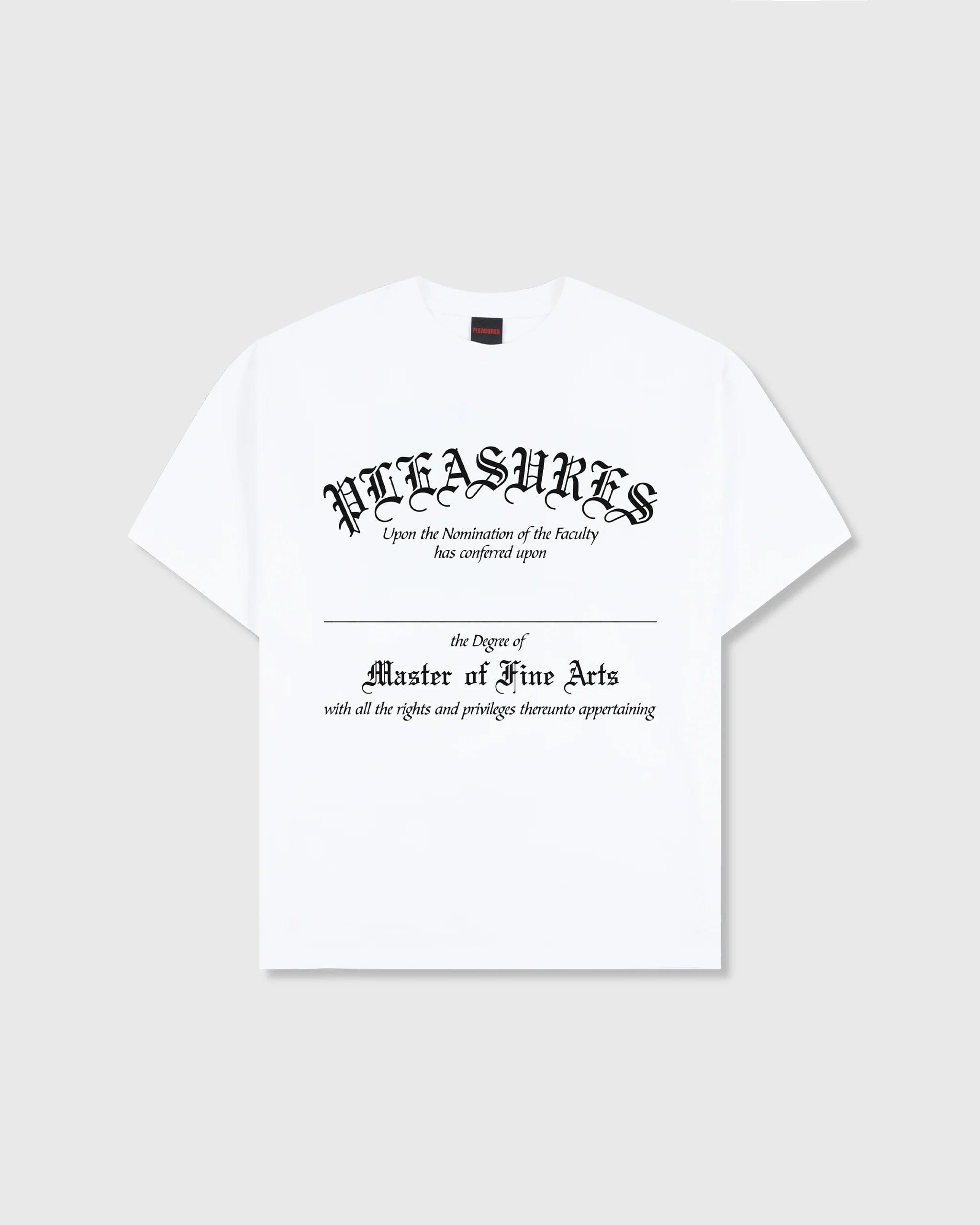 Pleasures Degree T - Shirt White