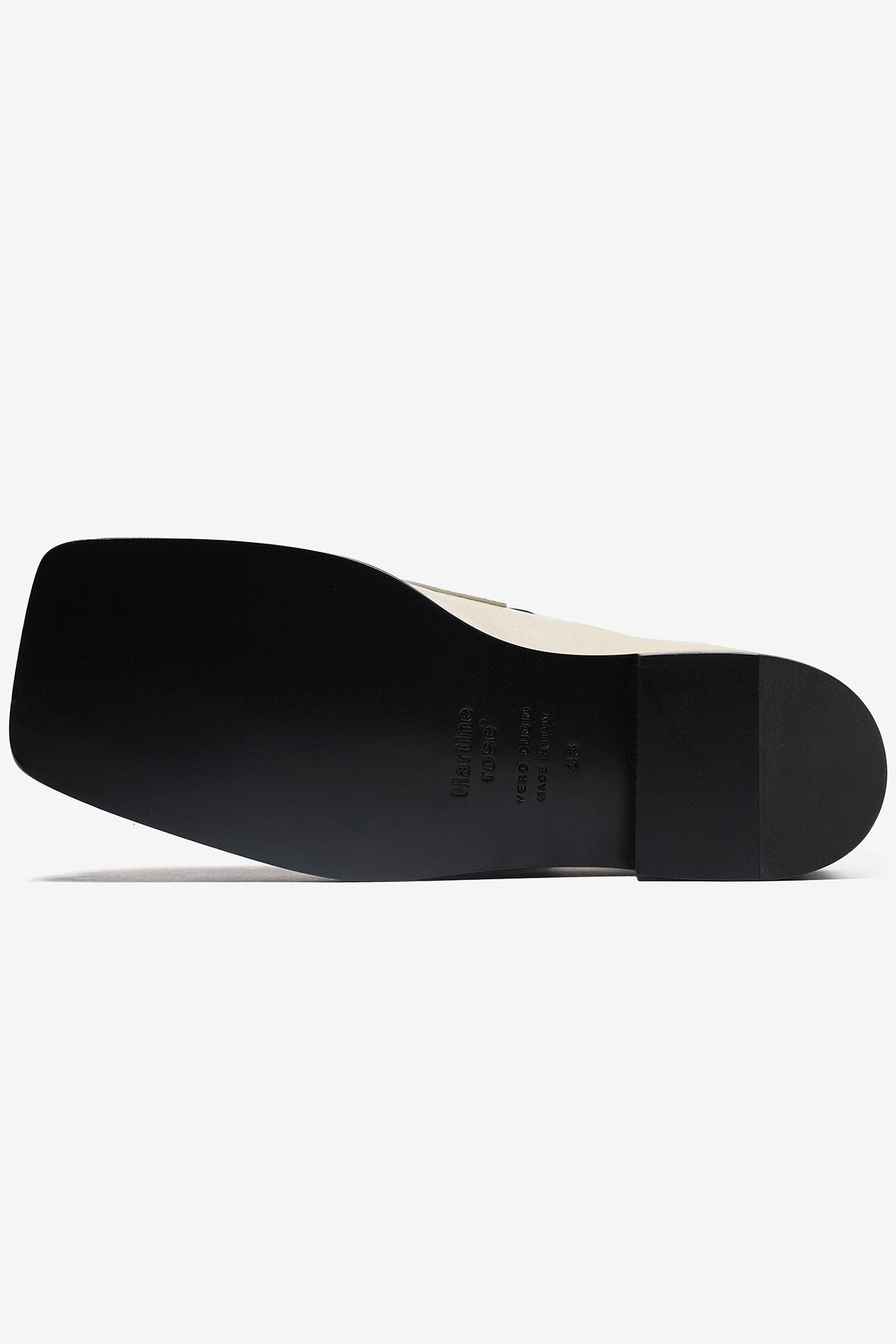 Martine ROSE SQUARE TOE MULE