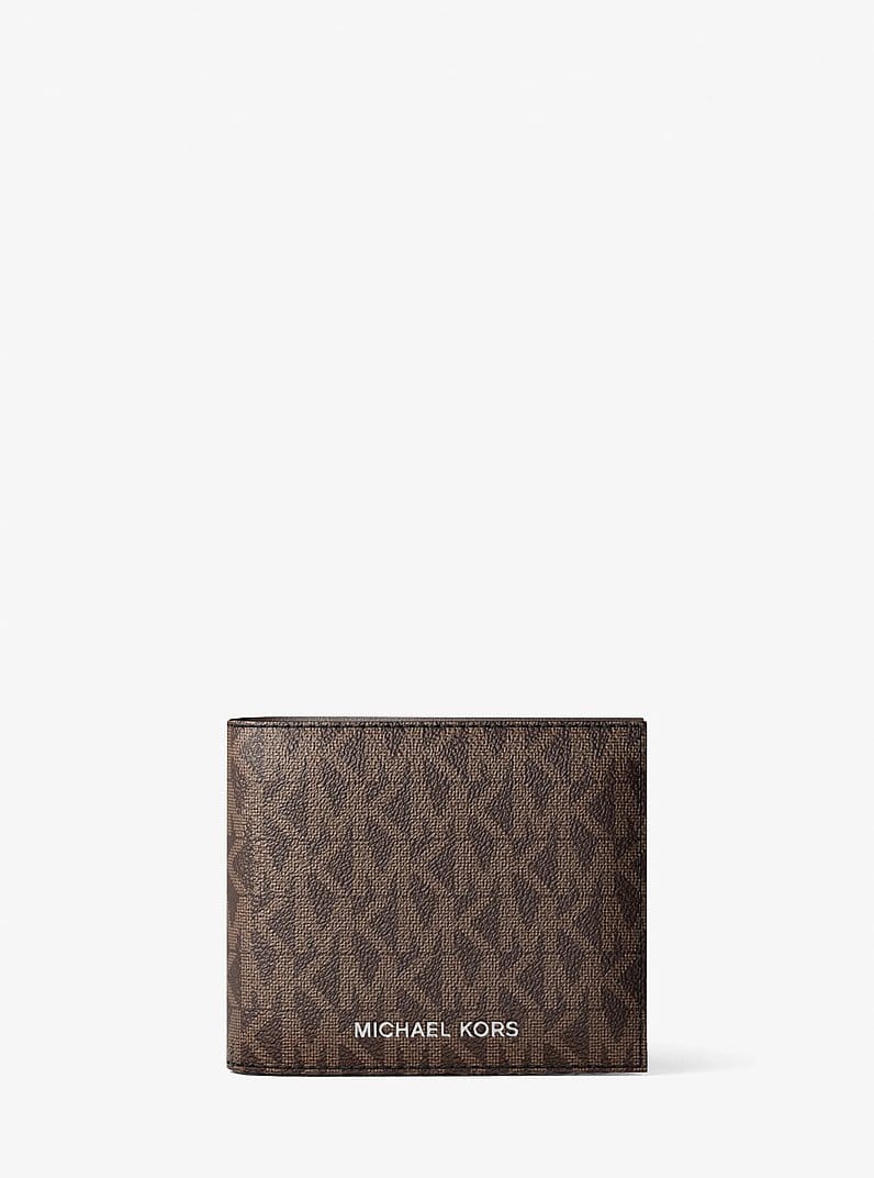 Cooper Logo Billfold Wallet With Coin Pouch