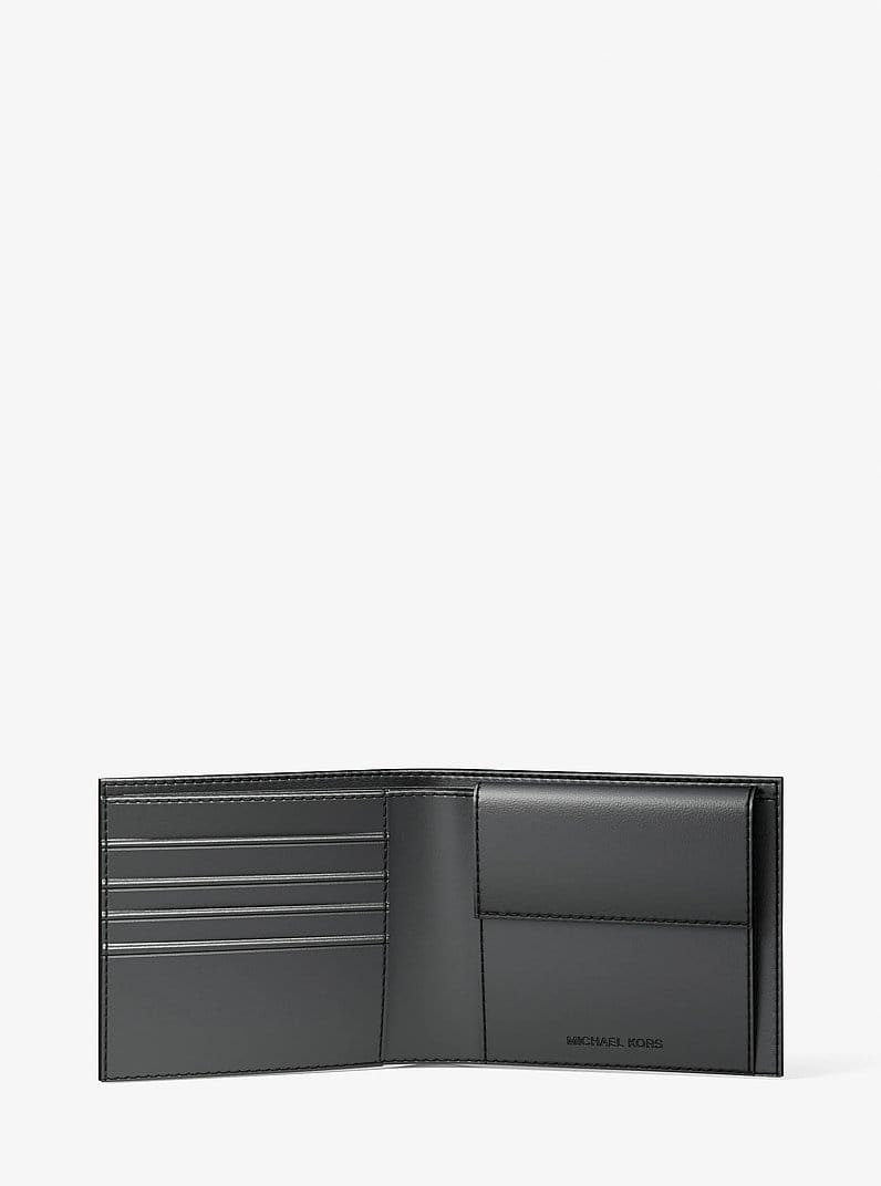 Cooper Logo Billfold Wallet With Coin Pouch