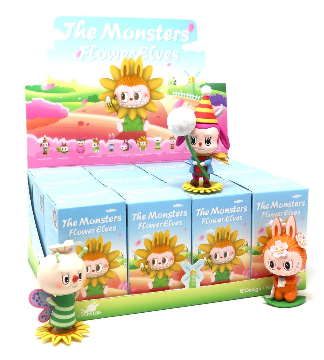 Popmart Labubu - The Monsters - Flower Elves Series - Kasing Lung