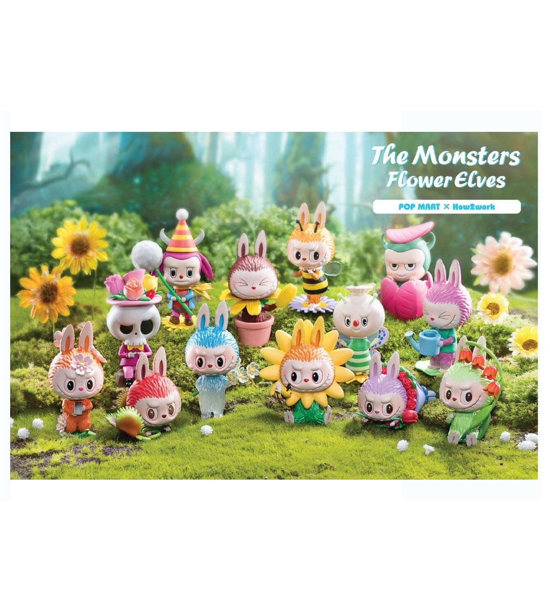 Popmart Labubu - The Monsters - Flower Elves Series - Kasing Lung