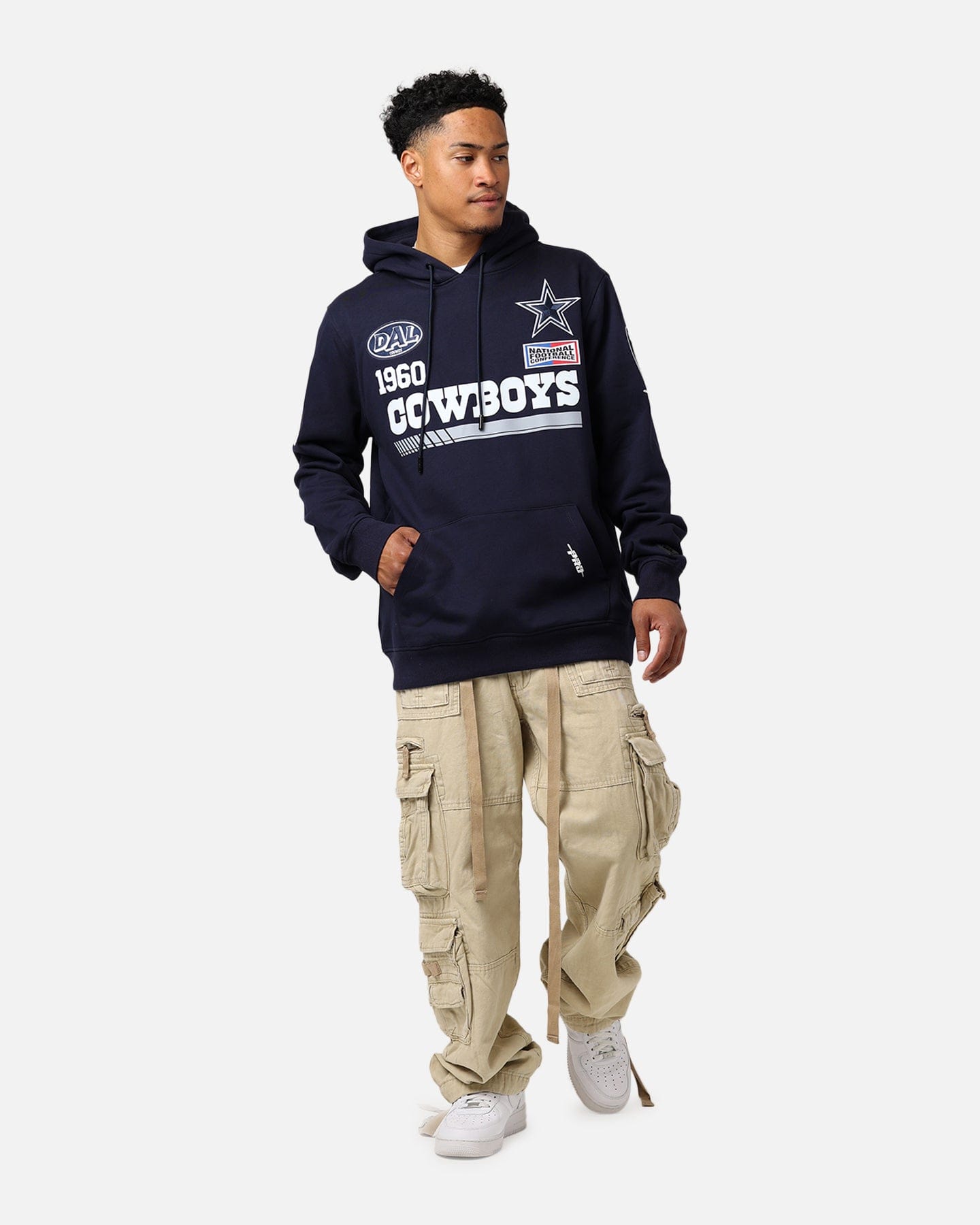 PRO Standard Dallas Cowboys Fast Lane Hoodie Midnight Navy