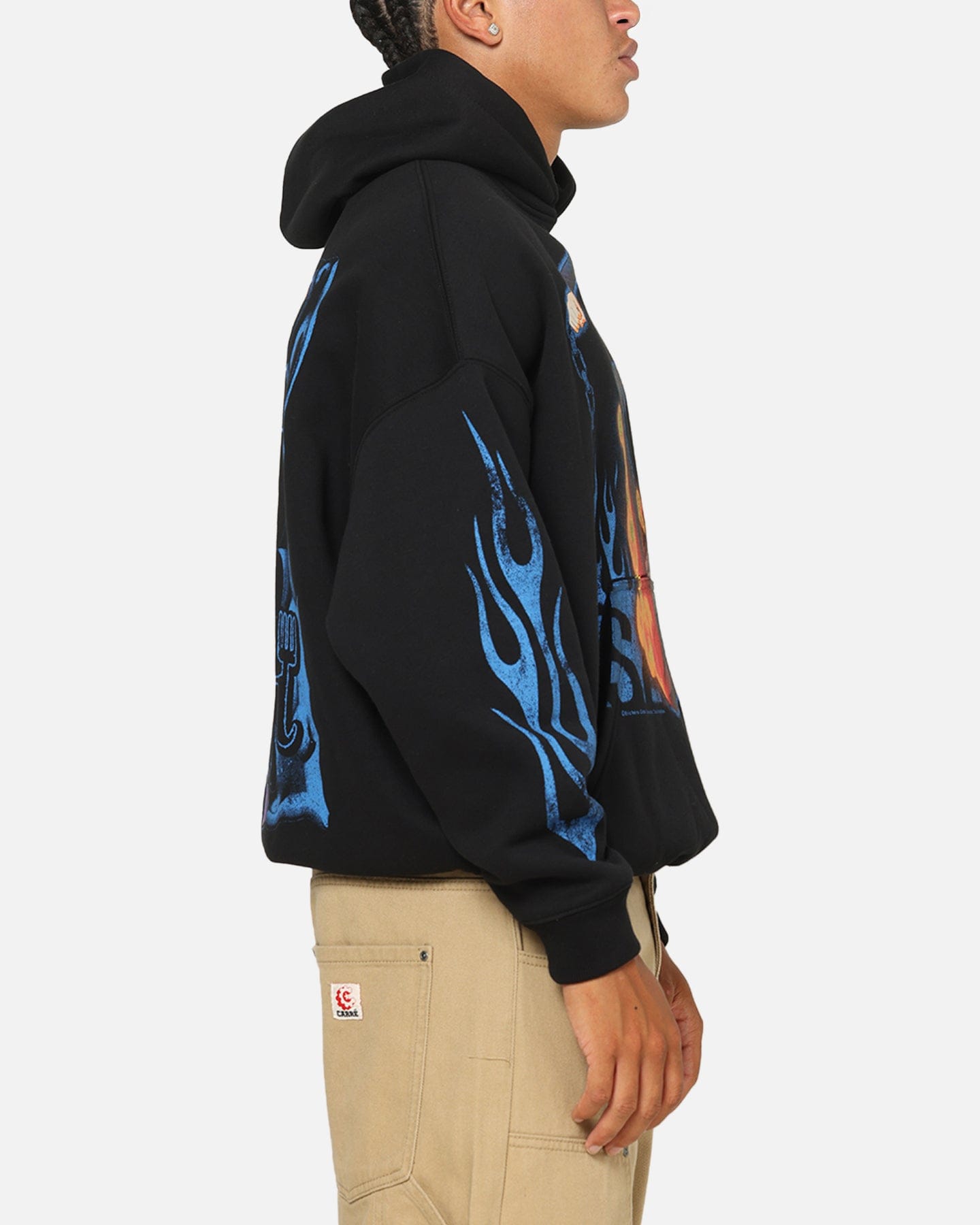 73studio x One Piece Sanji Premium Hoodie Black