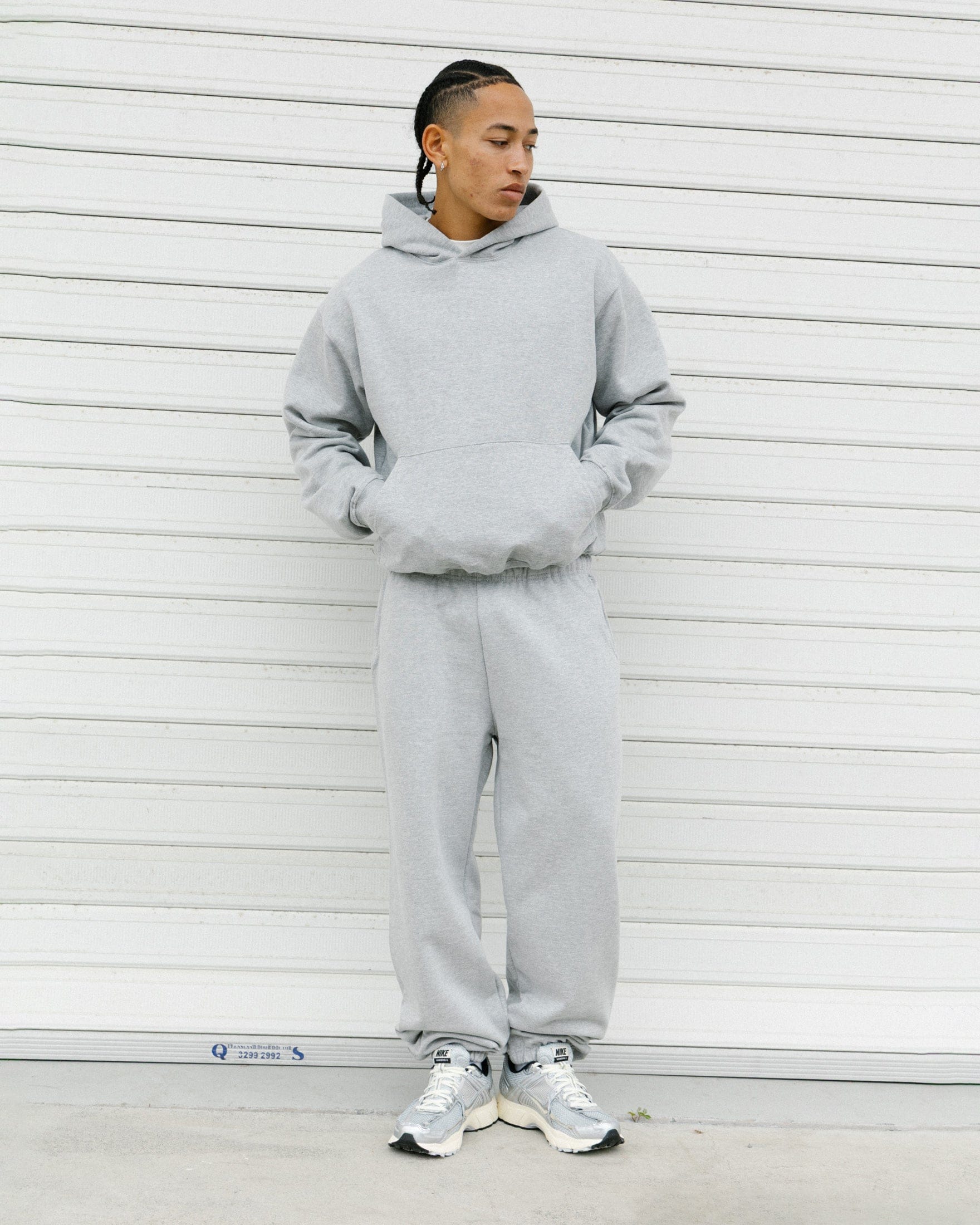 American Thrift Pullover Hoodie Grey Heather