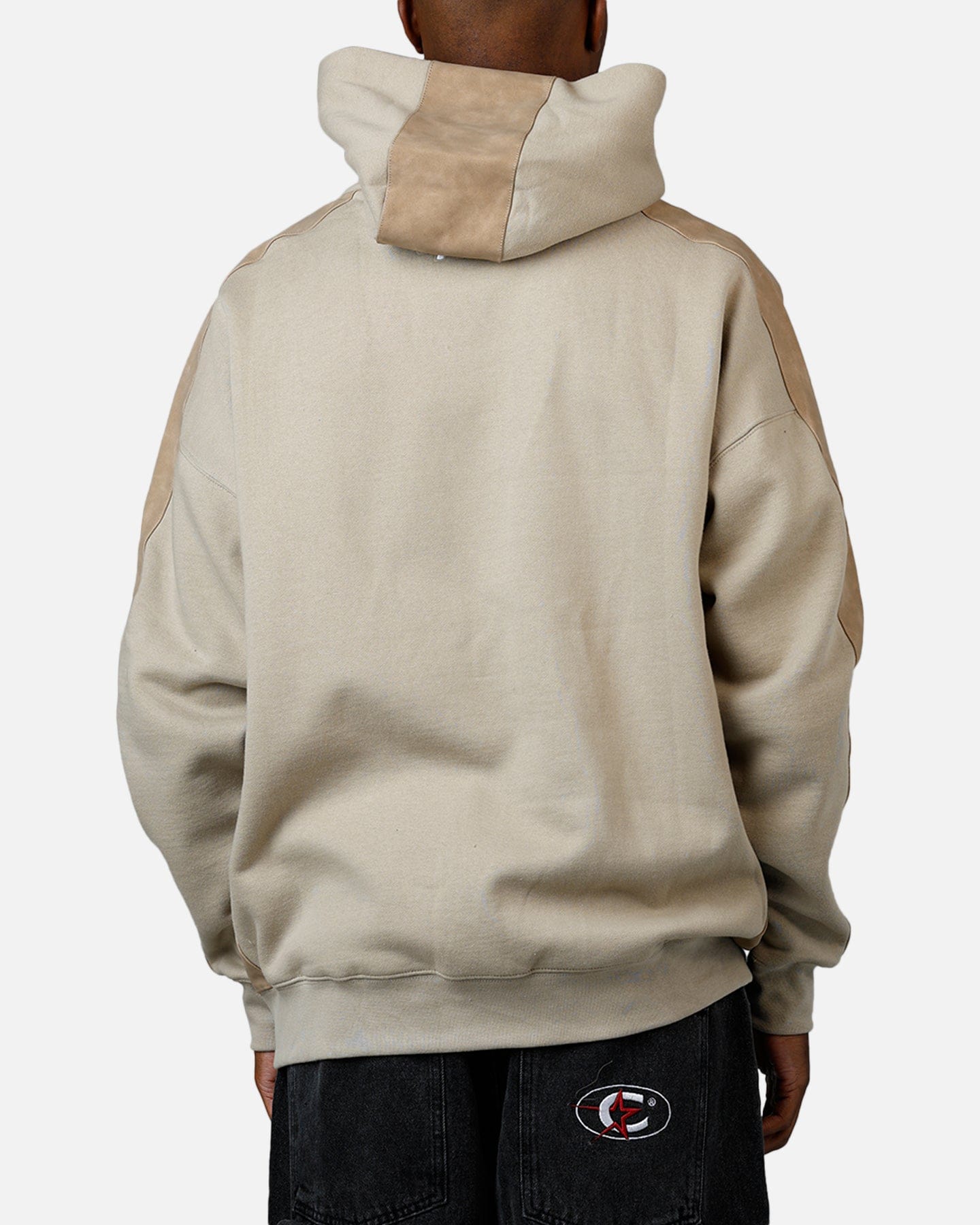 PRO Standard Los Angeles Dodgers Panel Hoodie Tan