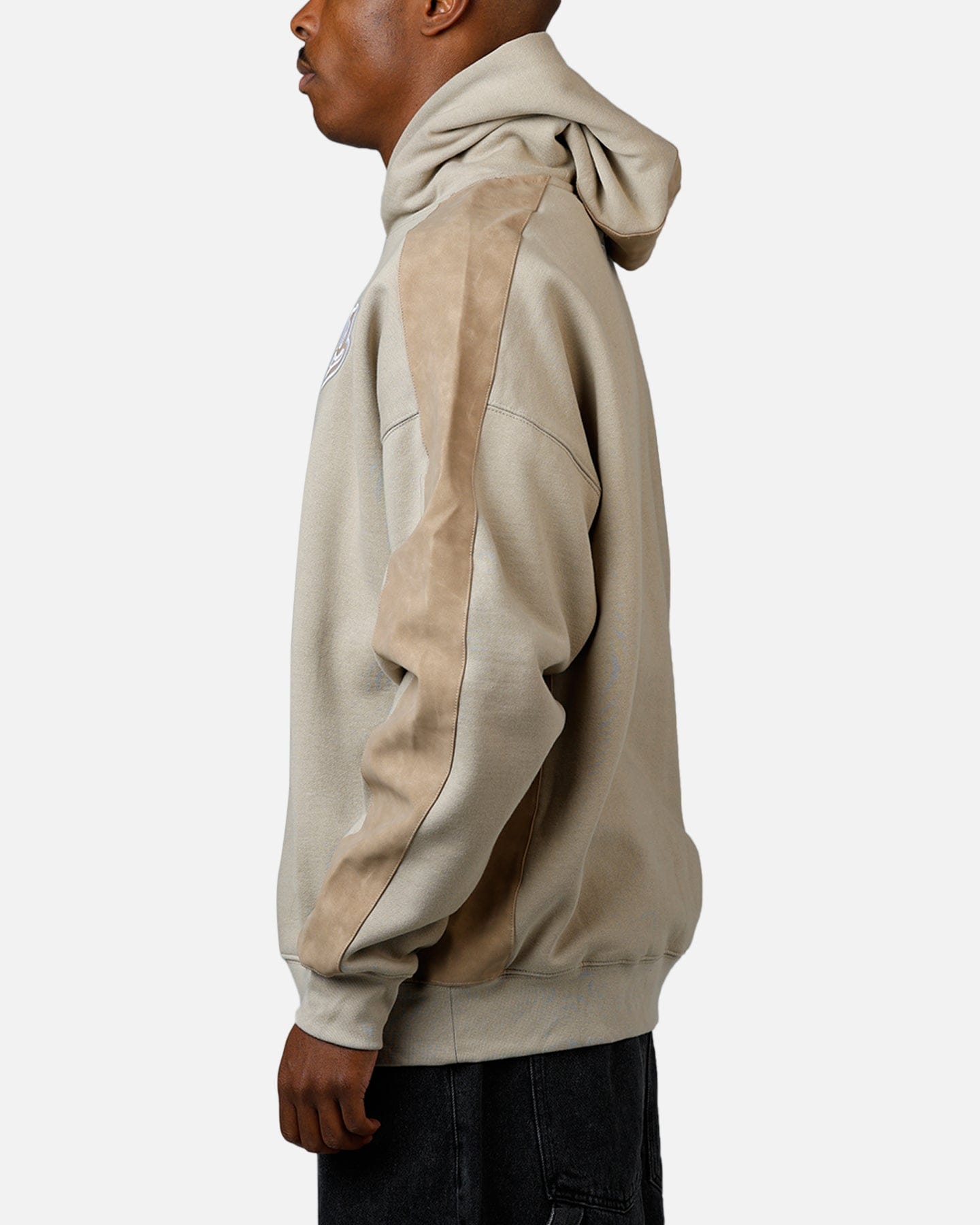 PRO Standard Los Angeles Dodgers Panel Hoodie Tan