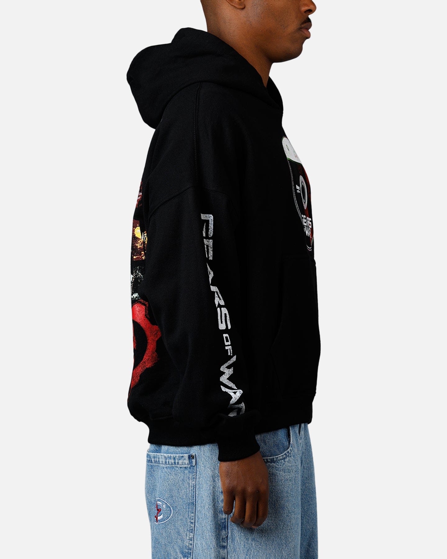 73studio x Gears Of War '08 Gears 2 Disc Hoodie Black
