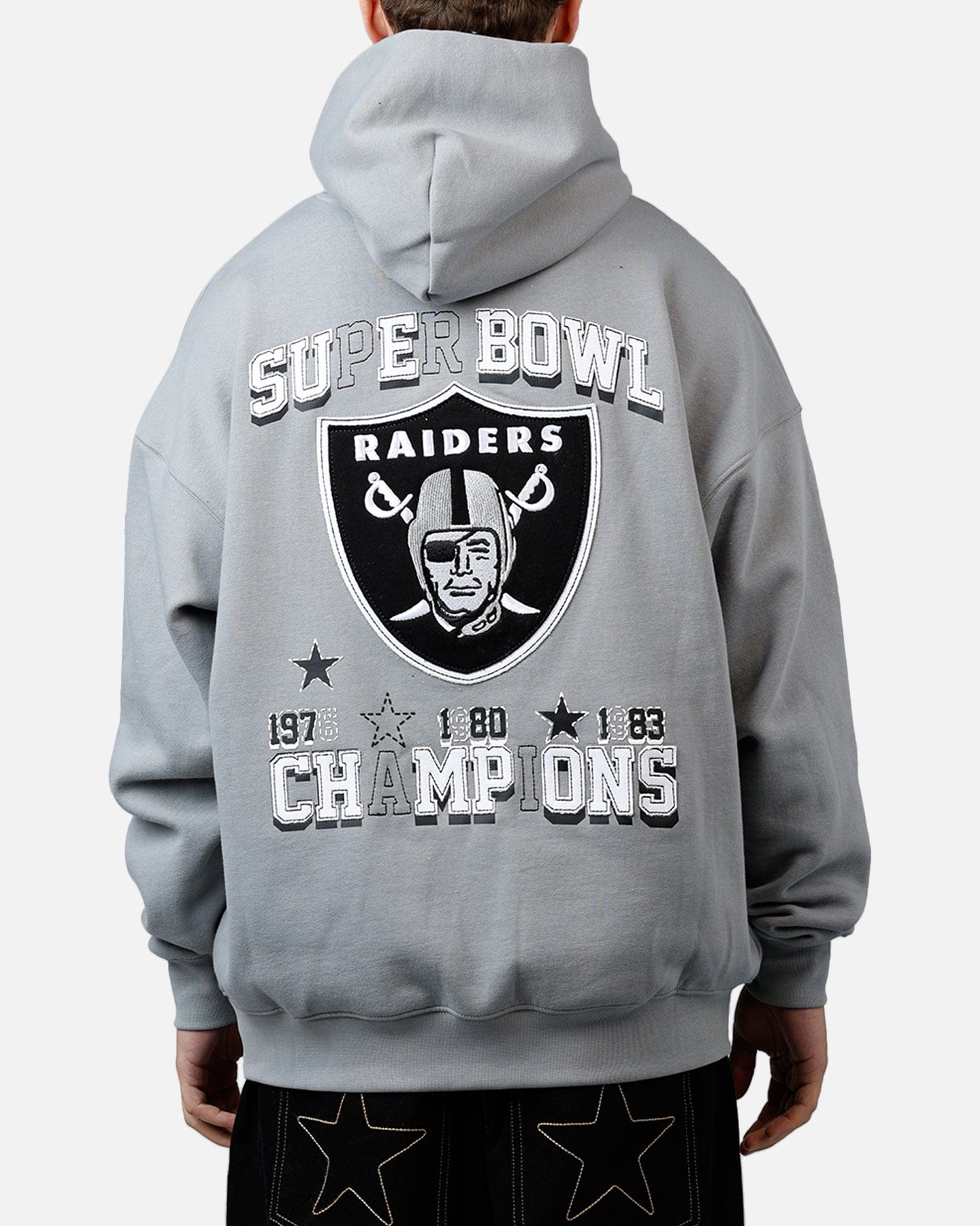 PRO Standard Las Vegas Raiders Kickoff Hoodie Grey