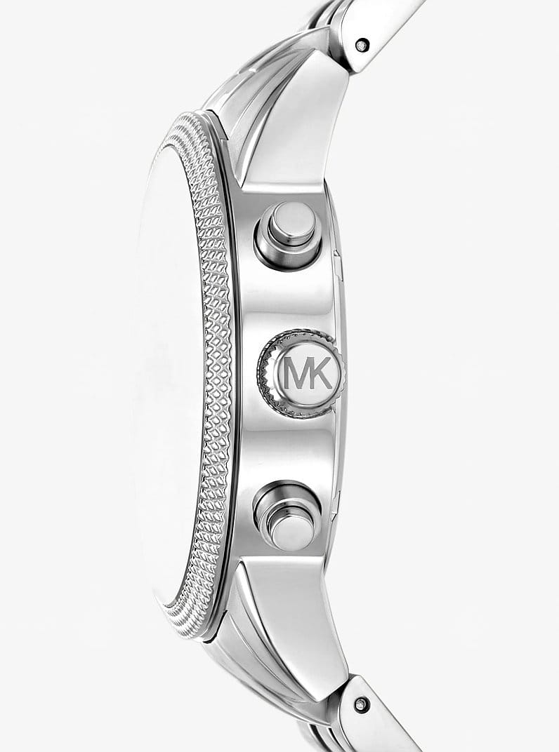 Oversized Hutton Silver-Tone Watch