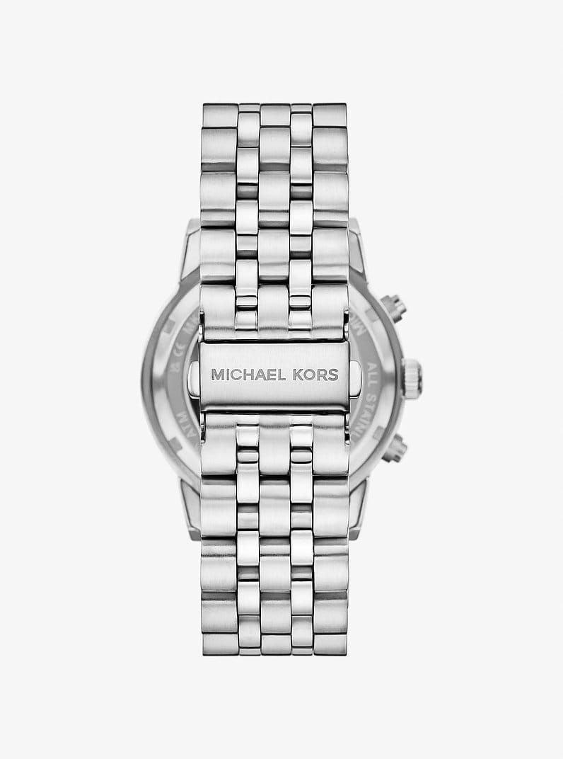 Oversized Hutton Silver-Tone Watch