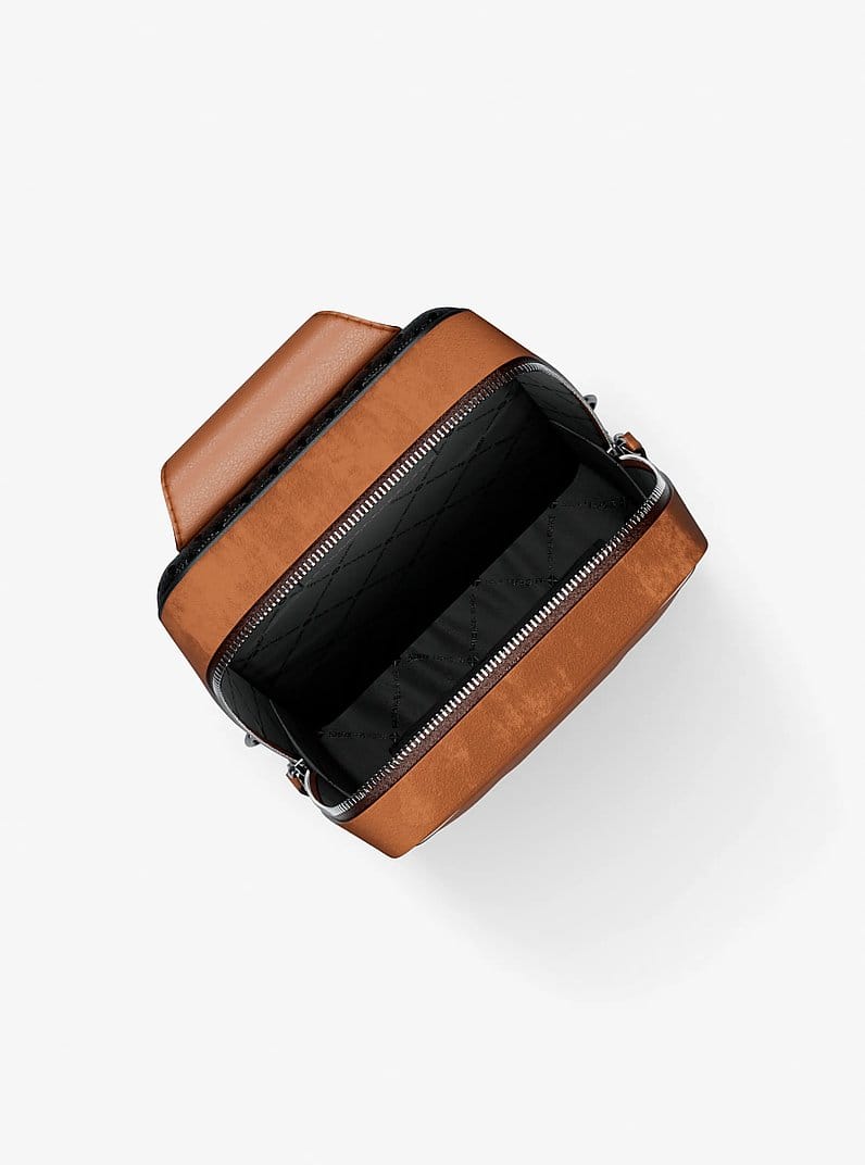 Cooper Medium Suede Sling Pack