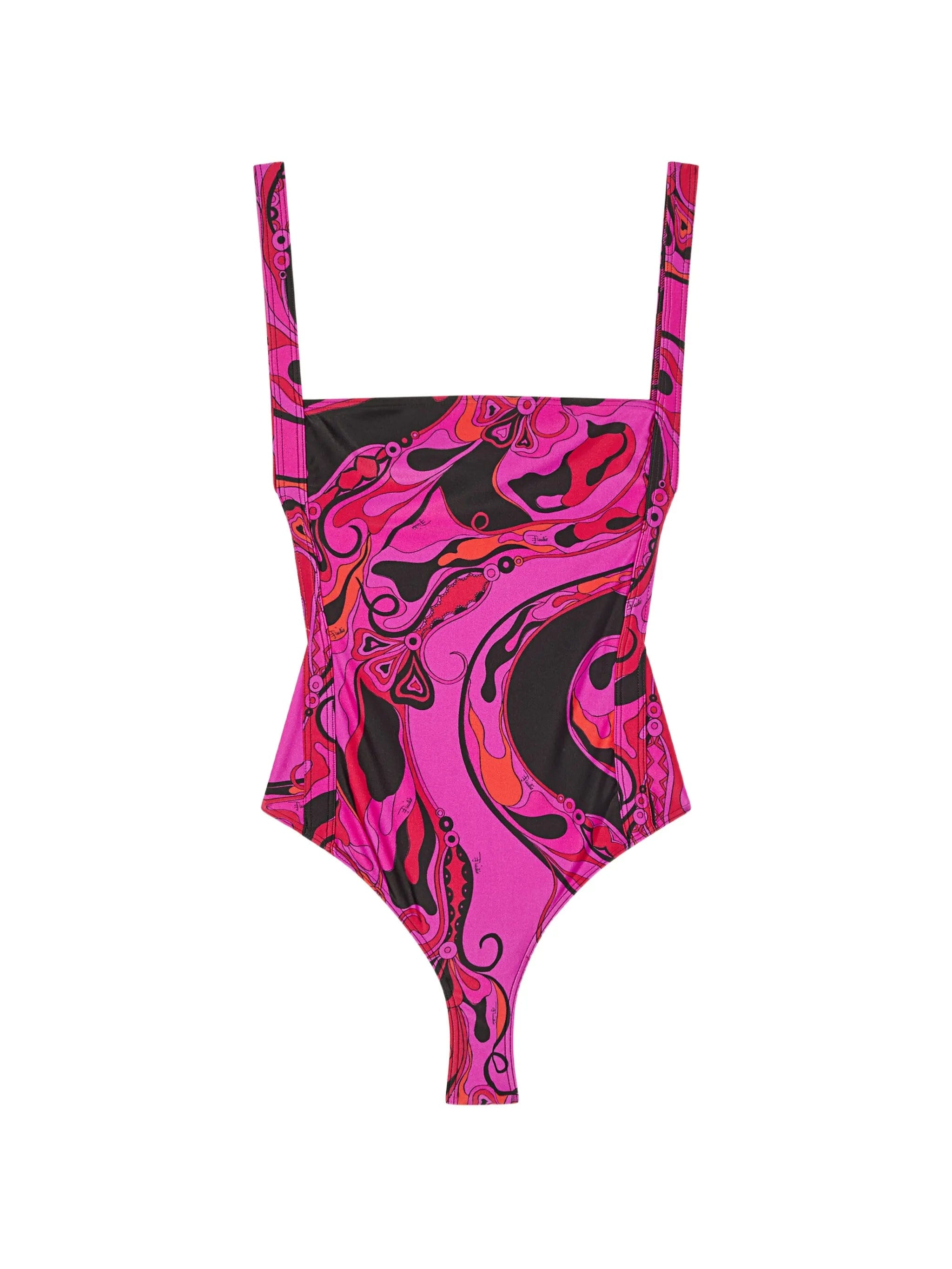 PUCCI Orchidee - print swimsuit