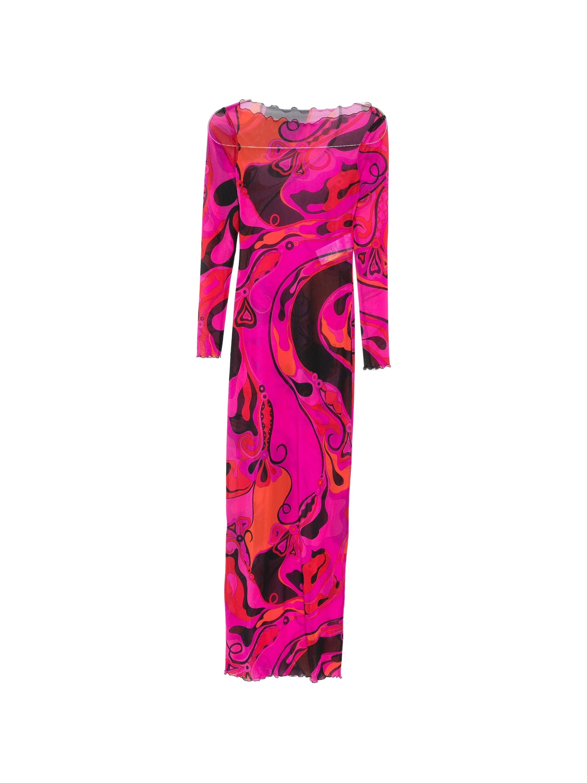 PUCCI orchidee - print midi dress