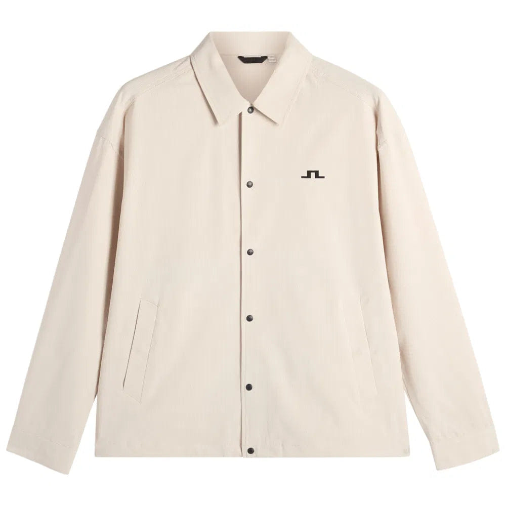 J. Lindeberg Dex Coach Overshirt - Moonbeam