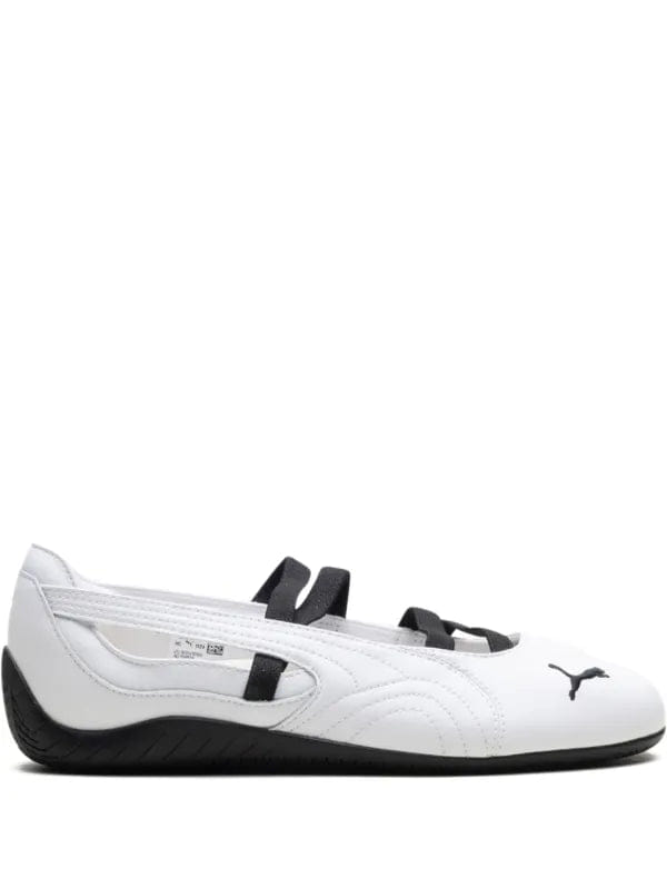 WHITE* PUMA Speedcat White ballet flats