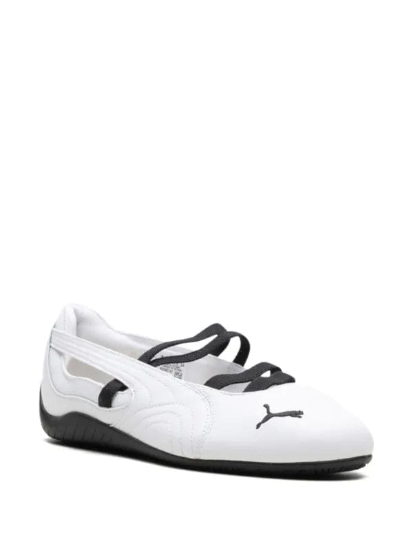WHITE* PUMA Speedcat White ballet flats