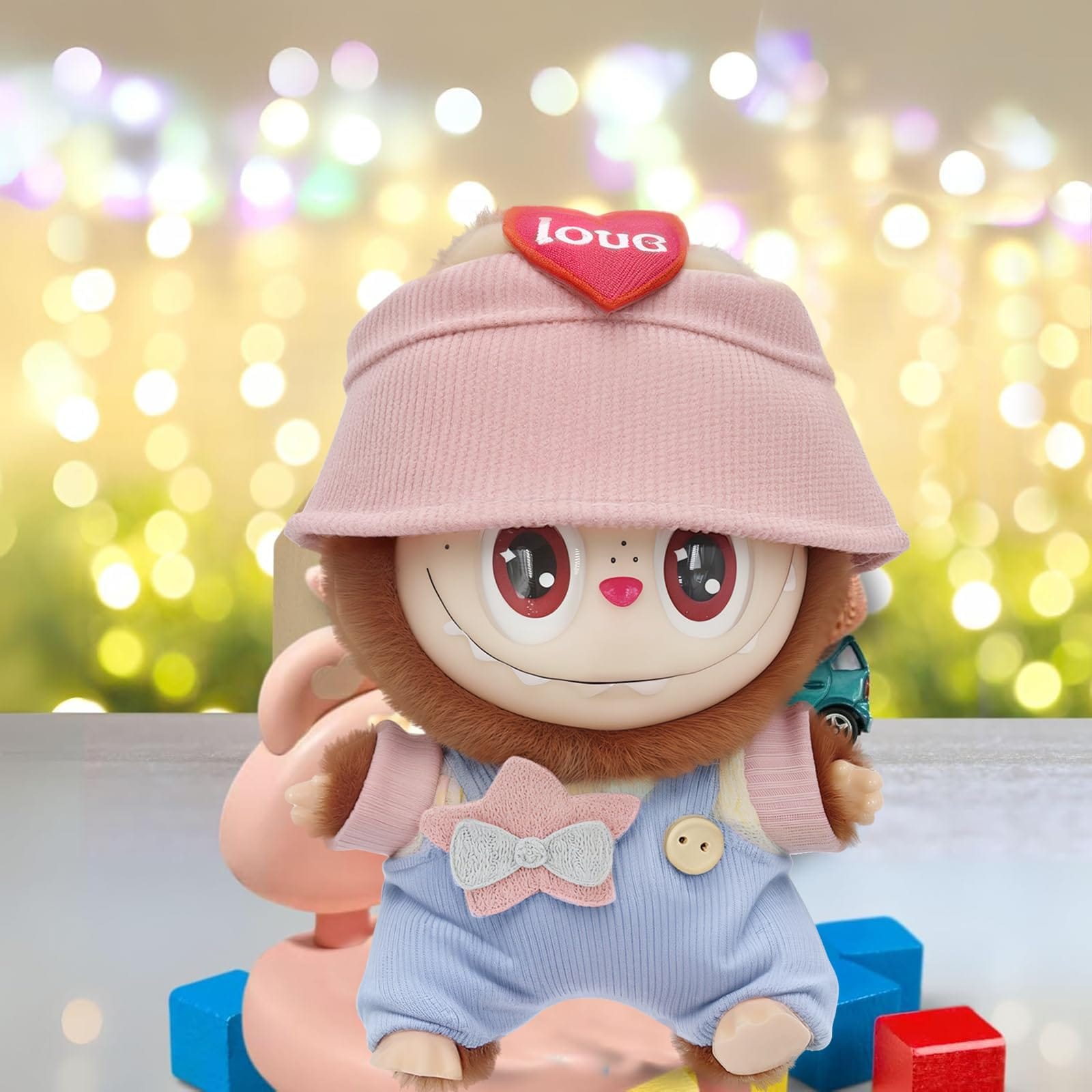 Pop Mart (Labubu) Official POP MART Labubu 17 cm Plush Doll Clothes & Outfit Accessory Set