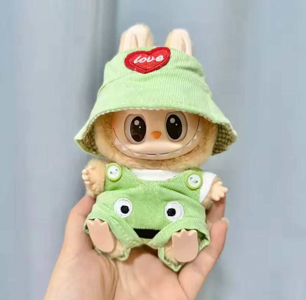 Pop Mart (Labubu) Official POP MART Labubu 17 cm Plush Doll Clothes & Outfit Accessory Set