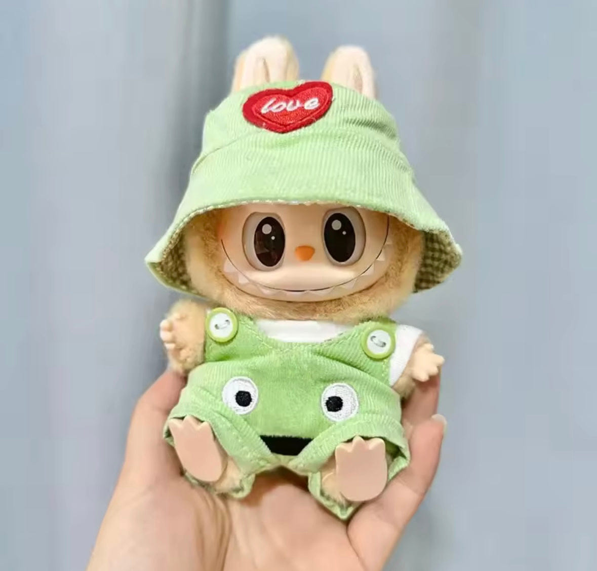 Pop Mart (Labubu) Official POP MART Labubu 17 cm Plush Doll Clothes & Outfit Accessory Set