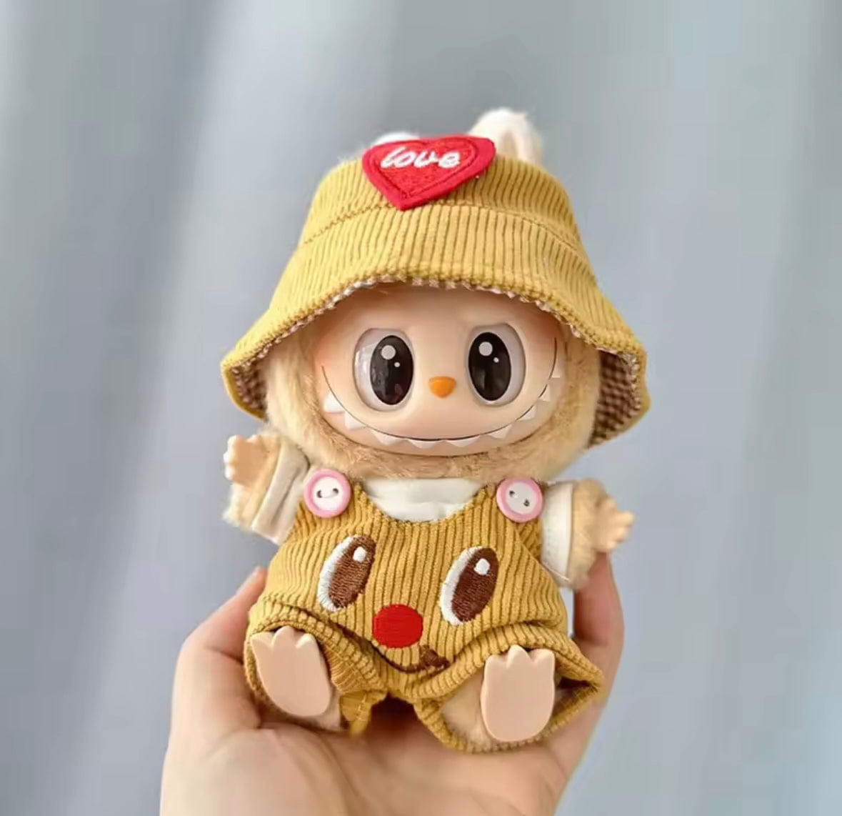 Pop Mart (Labubu) Official POP MART Labubu 17 cm Plush Doll Clothes & Outfit Accessory Set