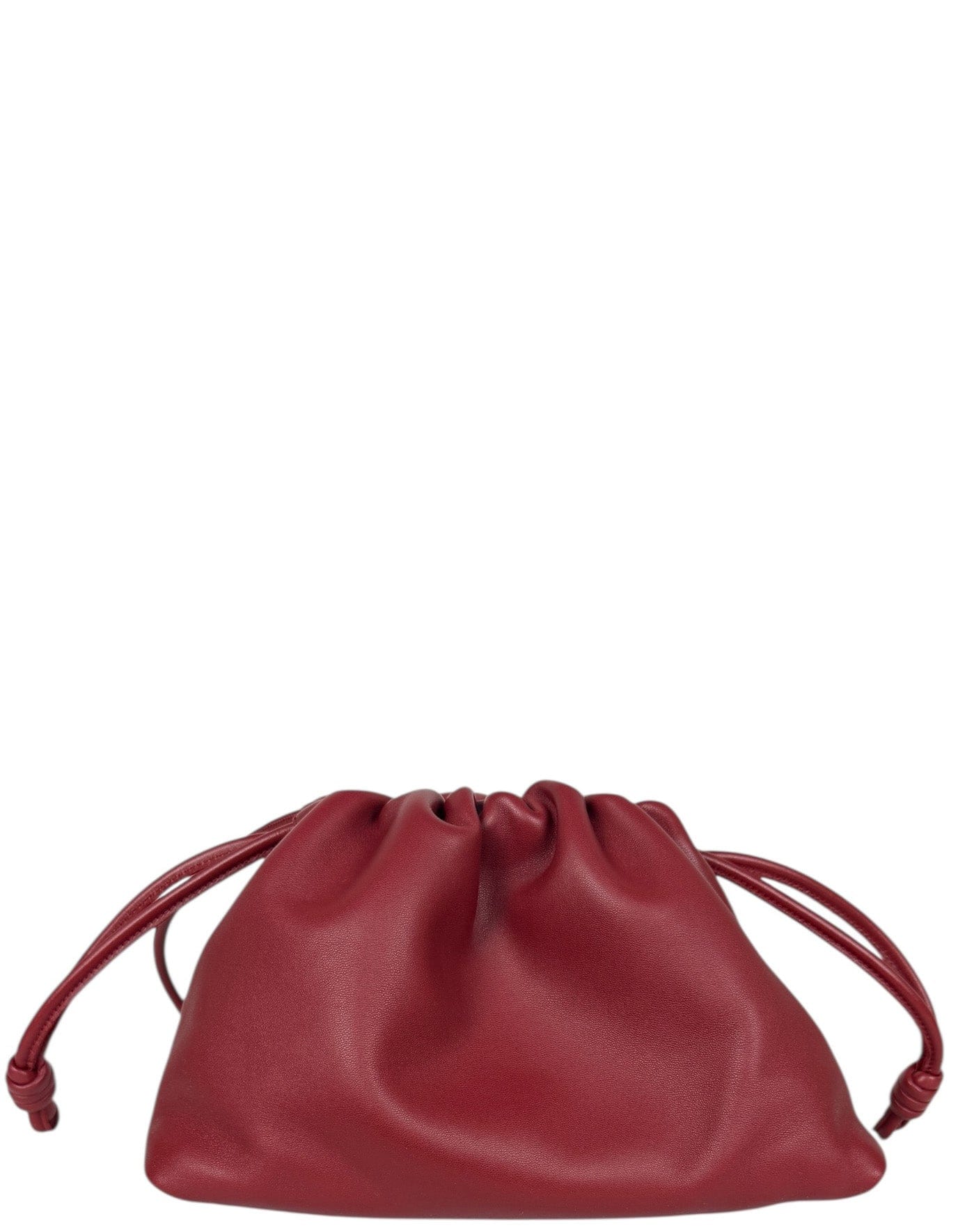 ASC Resale Loewe Dark Burgundy Medium Flamenco Bag