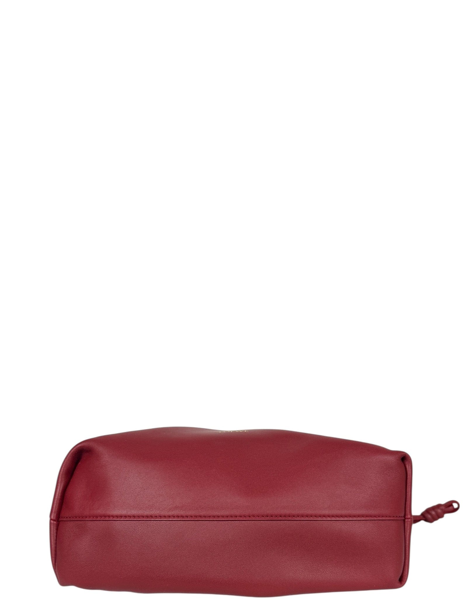 ASC Resale Loewe Dark Burgundy Medium Flamenco Bag