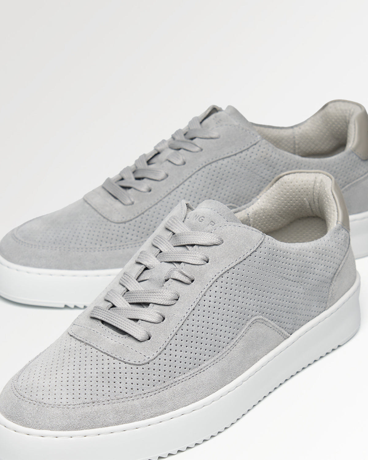 Conventional Mondo Suede Perforated Grey